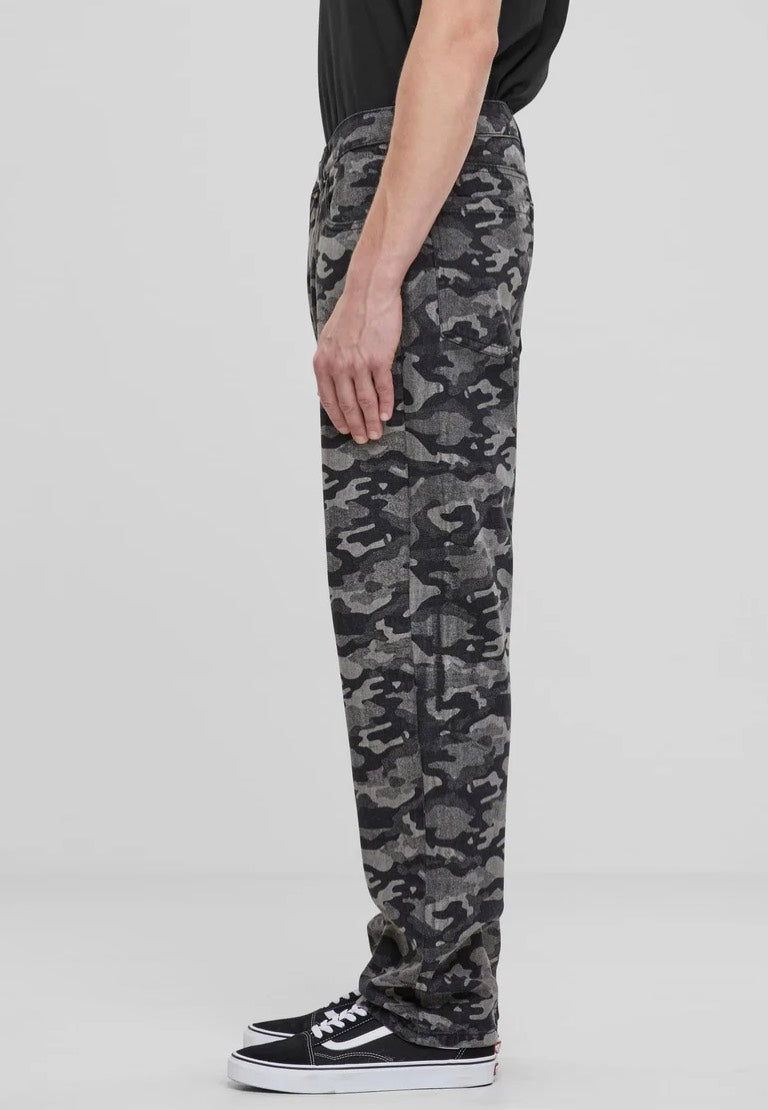 urban-classics-laser-blacklasercamo-jean-homme image 4