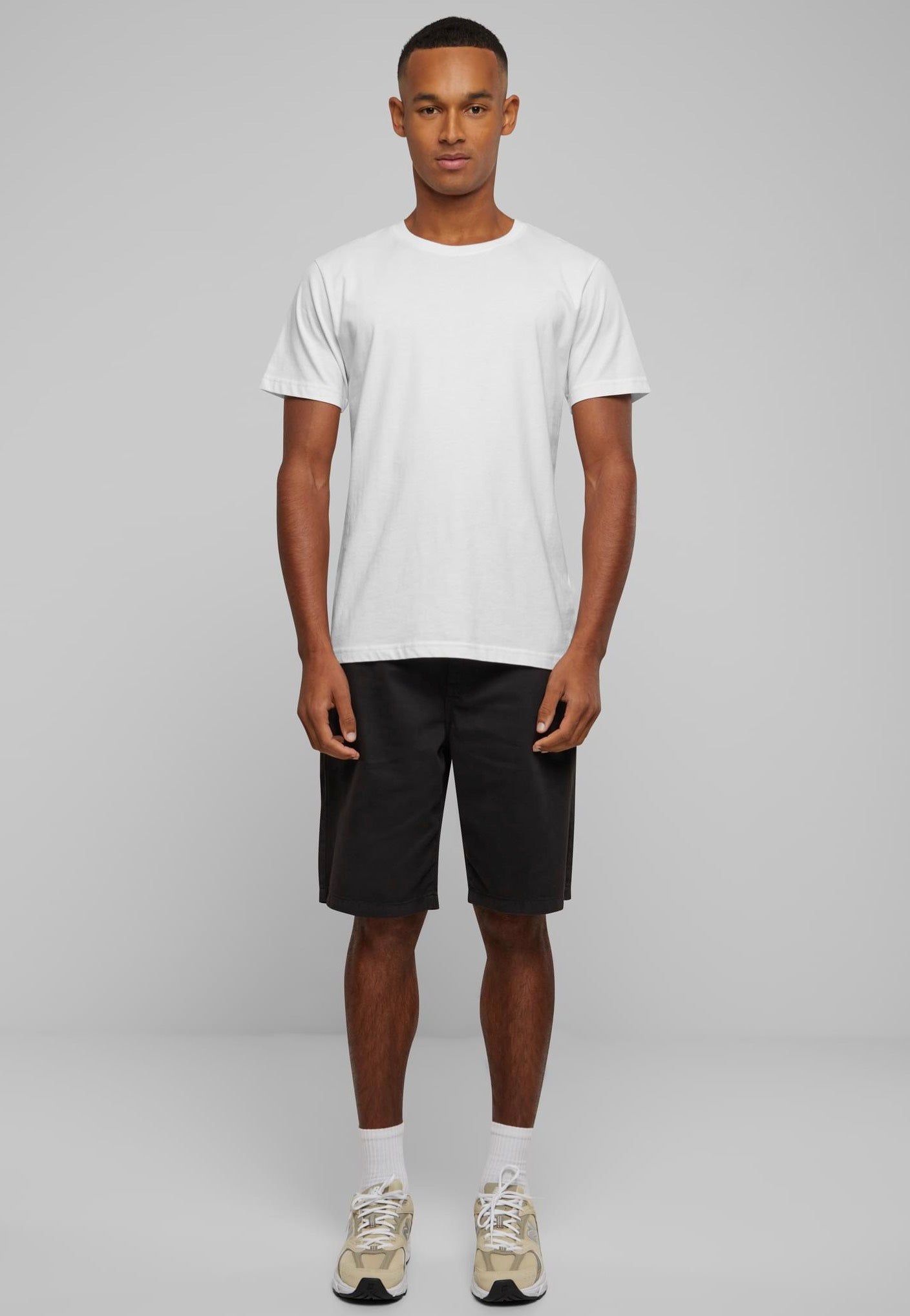 urban-classics-organic-skater-chino-short-noir-homme image 5