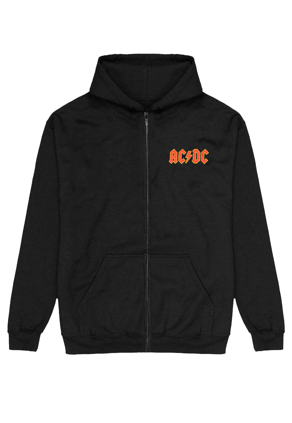 ac-dc-logo-back-print-sweat-zipp-noir-hard-rock image 1
