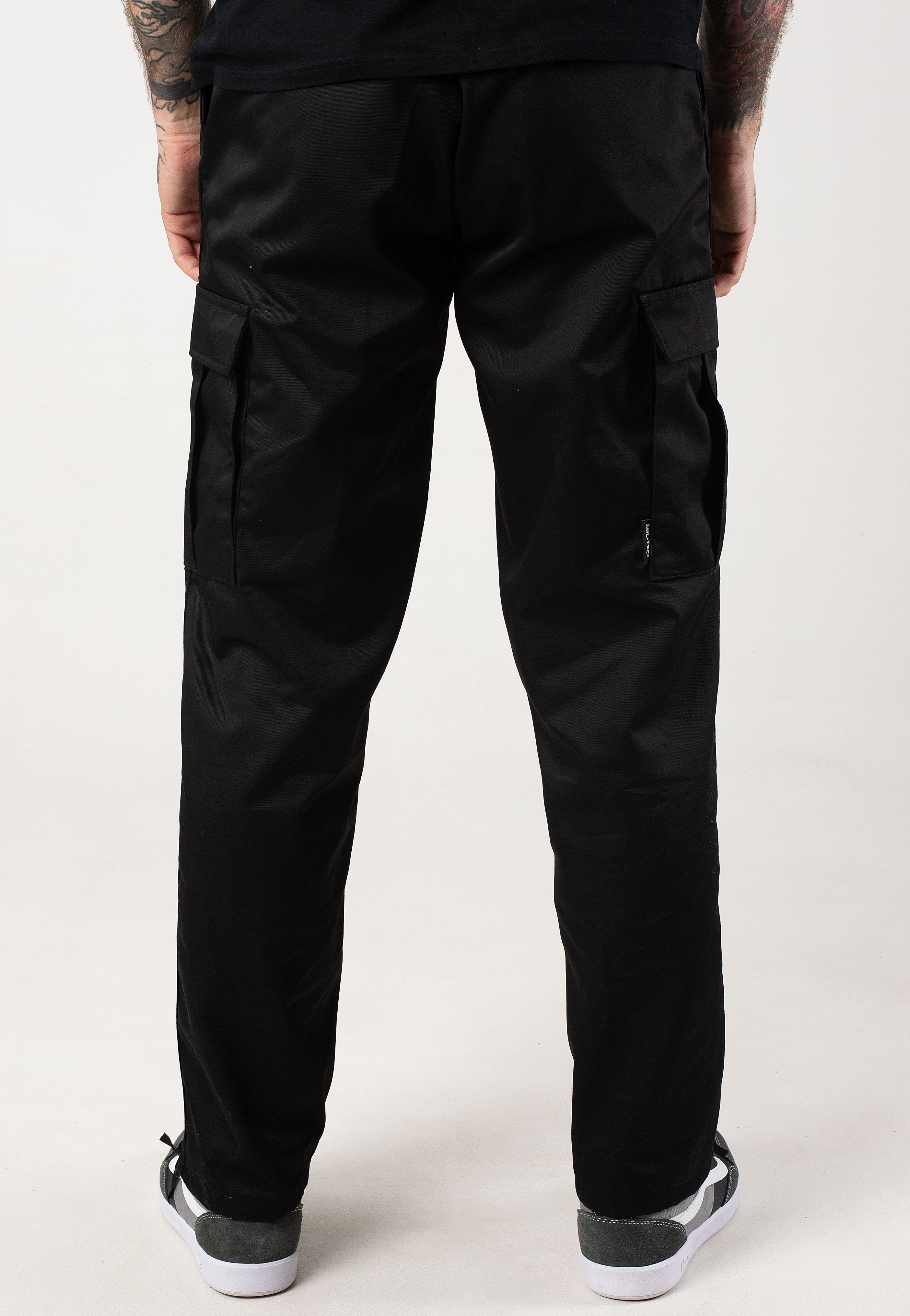 mil-tec-us-ranger-bdu-pantalon-cargo-noir-coton image 4