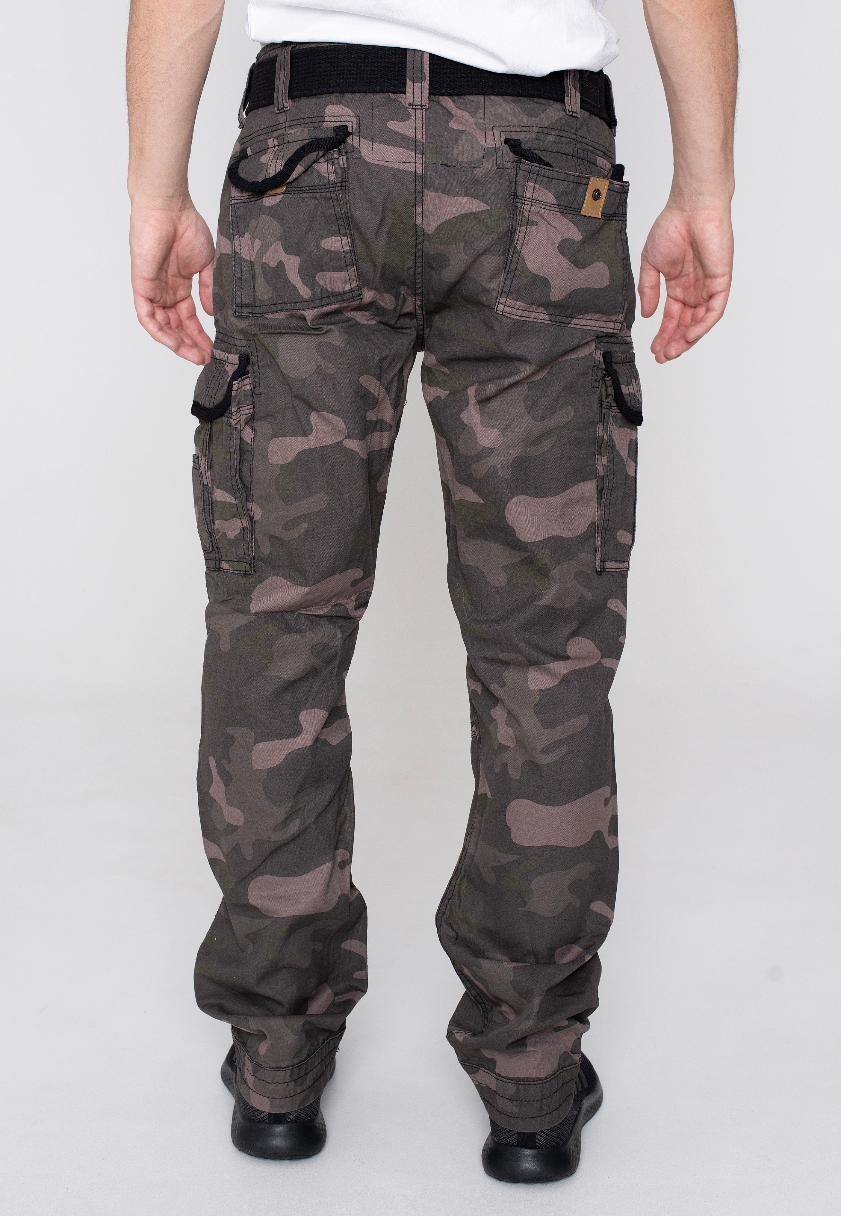 surplus-premium-slimmy-pantalon-cargo-camouflage-noir image 5