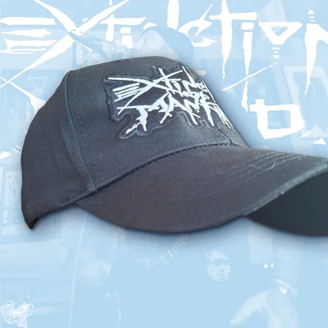 extinction-of-mankind-casquette-baseball-logo-phosphorescent image 1