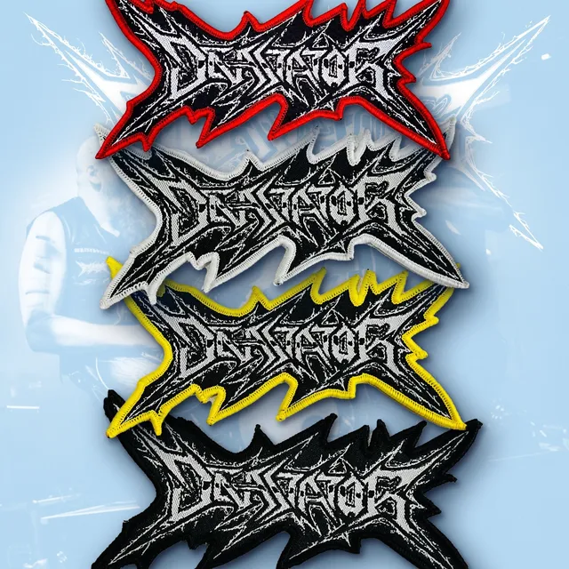 devastator-logo-patch-tiss-bordure-noire-5-pouces image 1