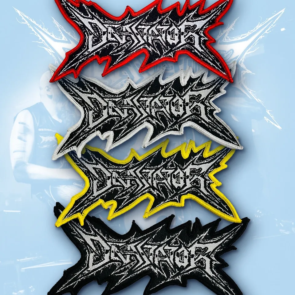 devastator-logo-patch-tiss-bordure-noire-5-pouces image 1