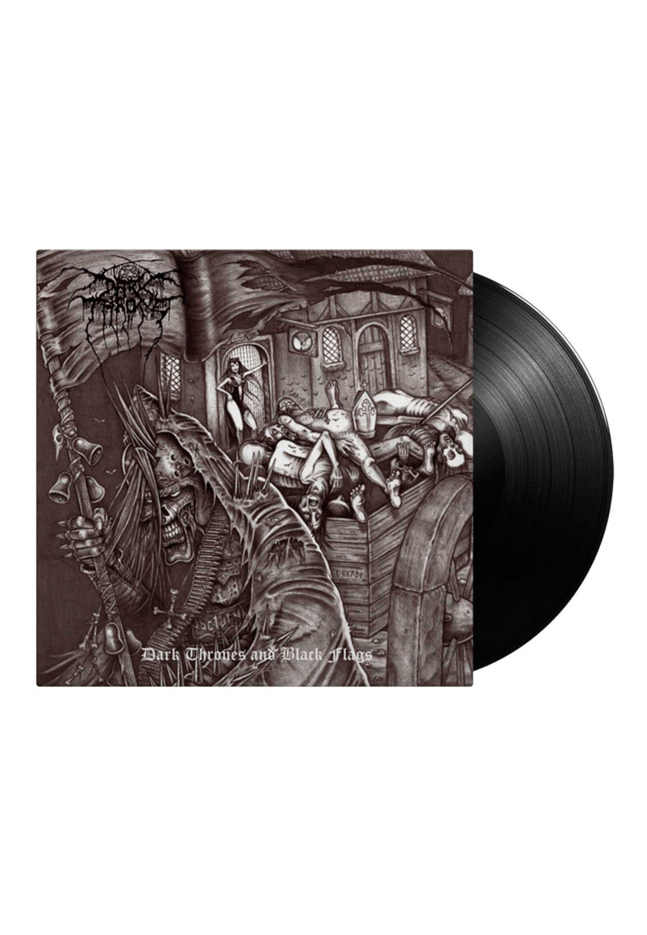 darkthrone-dark-thrones-and-black-flags-vinyle-lp image 1
