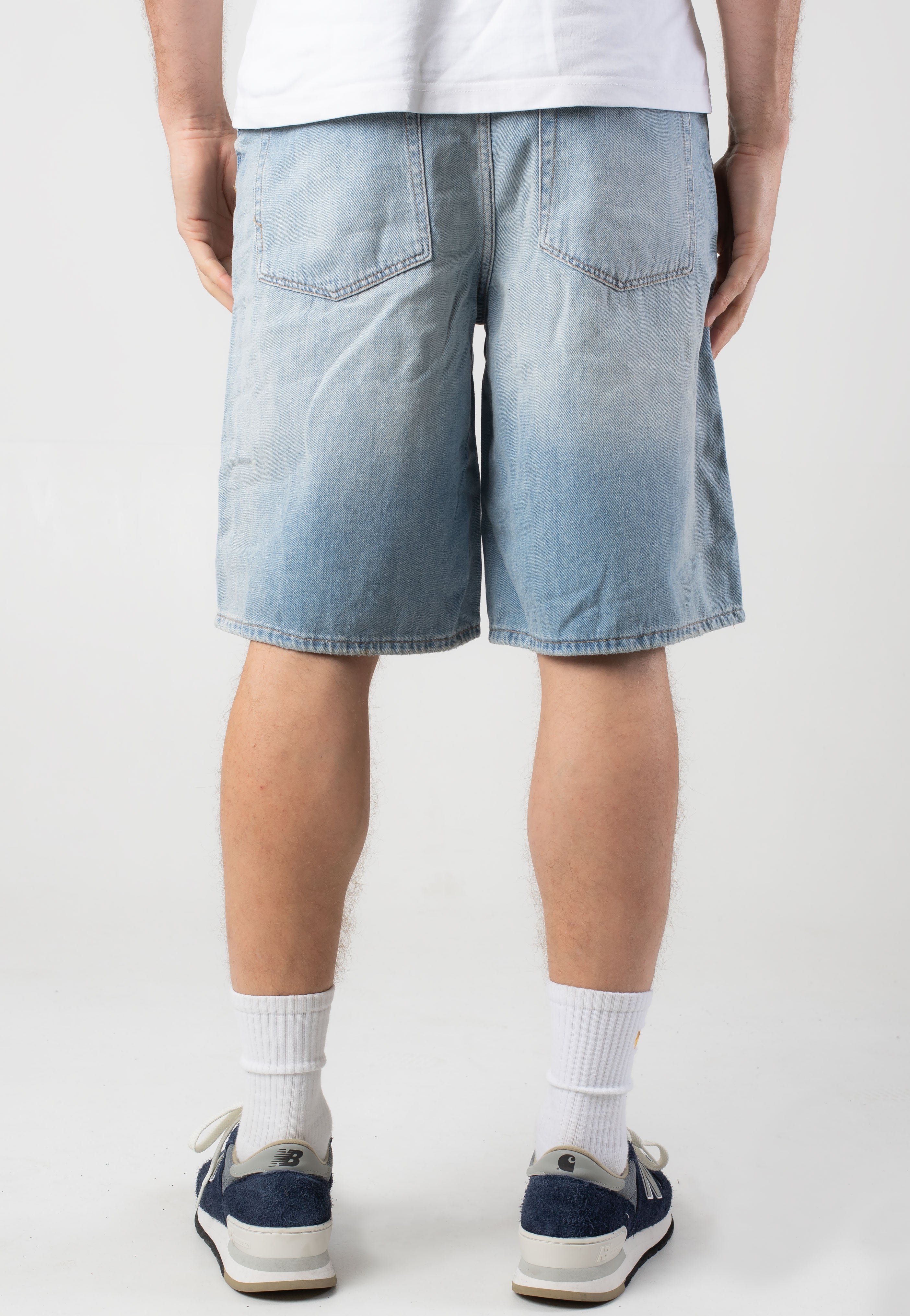 only-sons-carl-ball-short-jean-bleu-clair-s-xl image 3