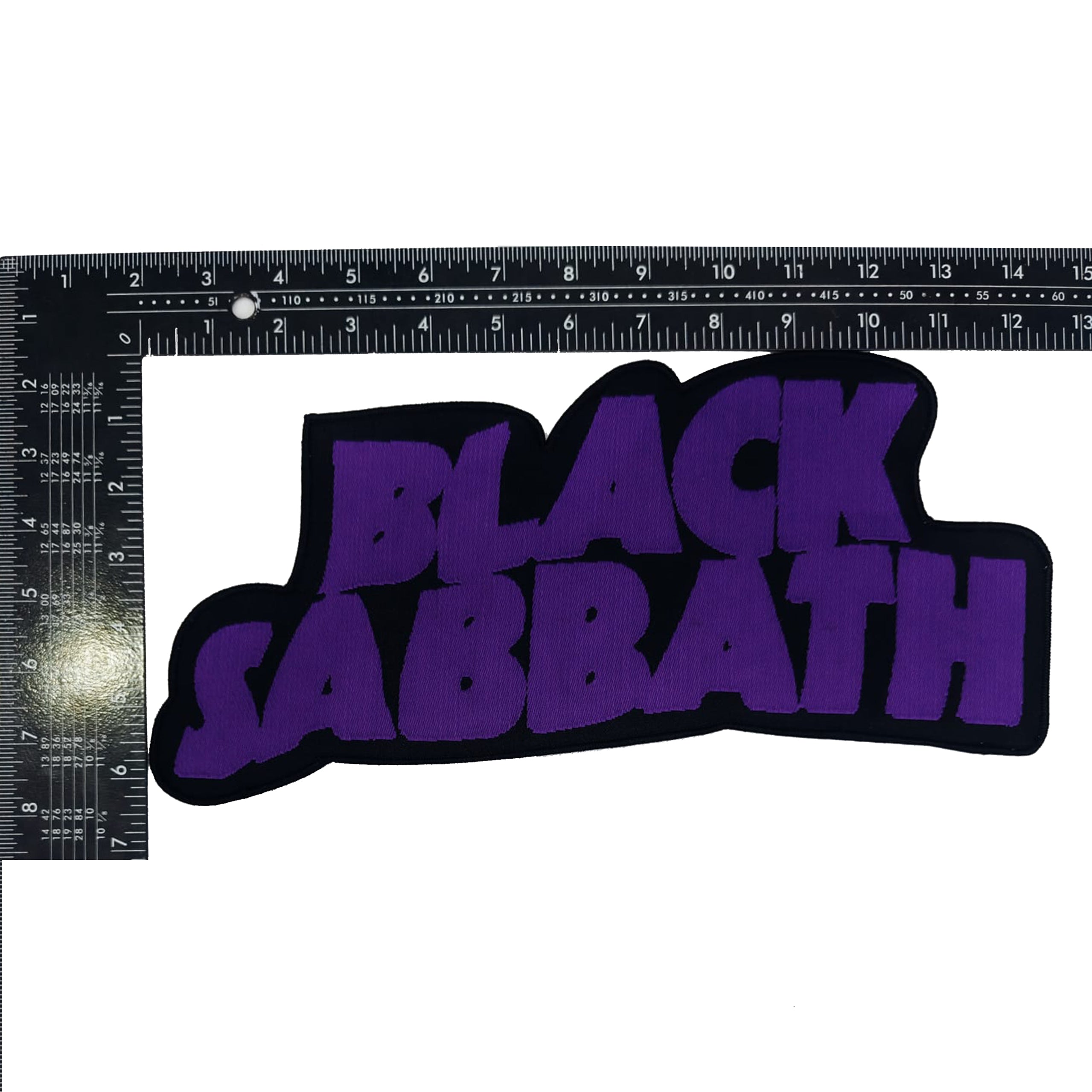 black-sabbath-logo-patch-oversize-tiss-30-cm-noir image 3