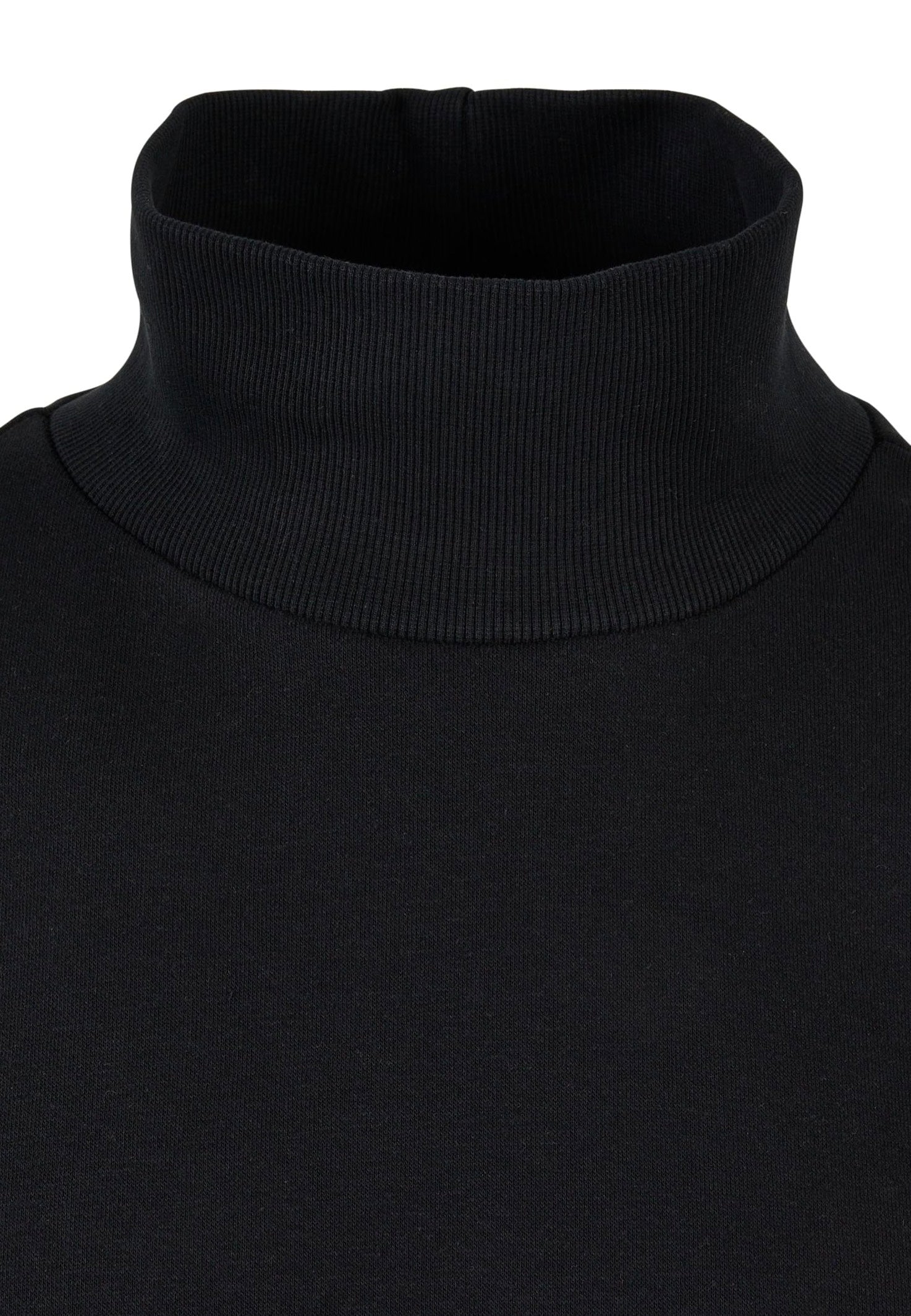urban-classics-high-rib-neck-pull-noir-homme image 7