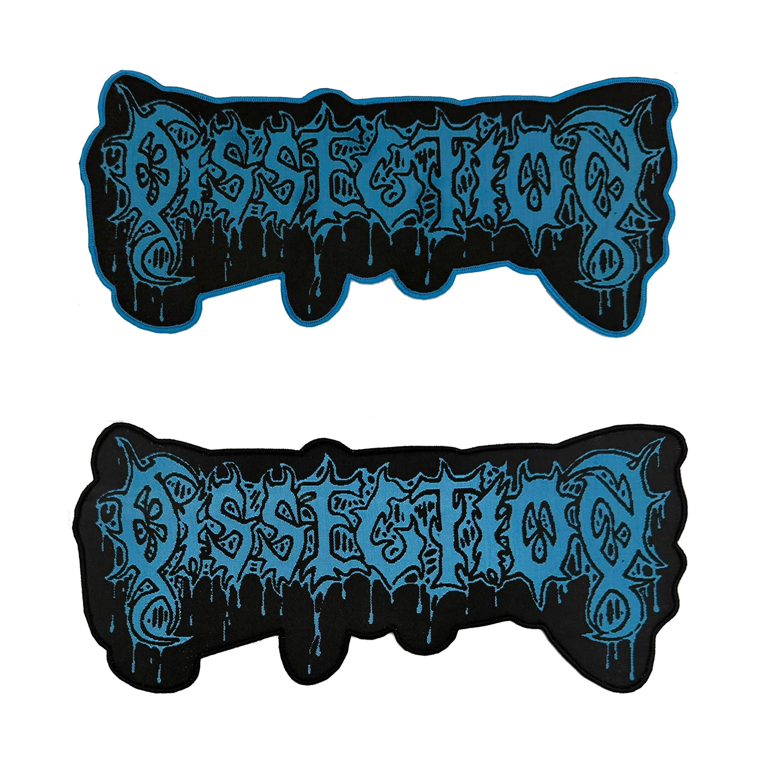 dissection-logo-patch-tiss-oversize-bordure-noire image 1