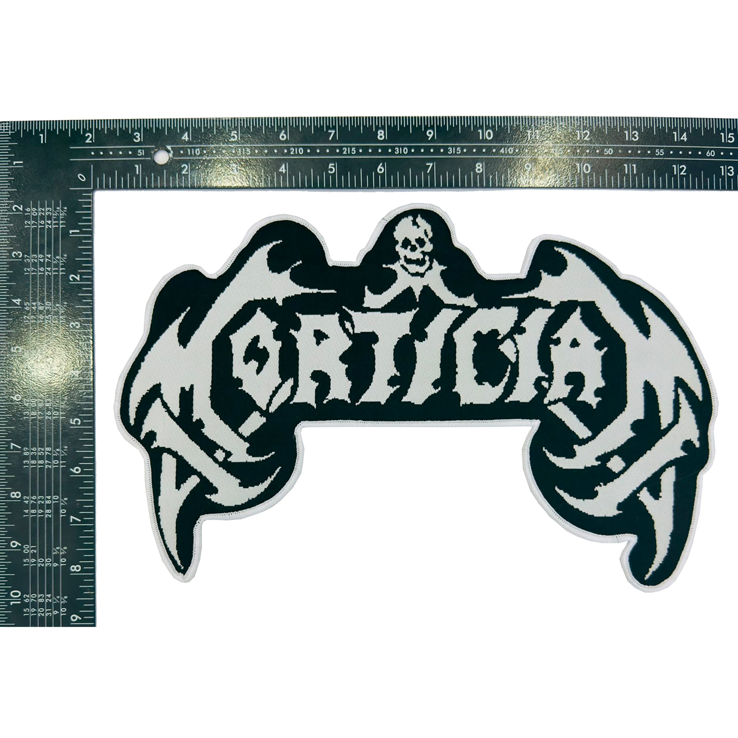 mortician-logo-patch-tiss-oversize-12-pouces image 5