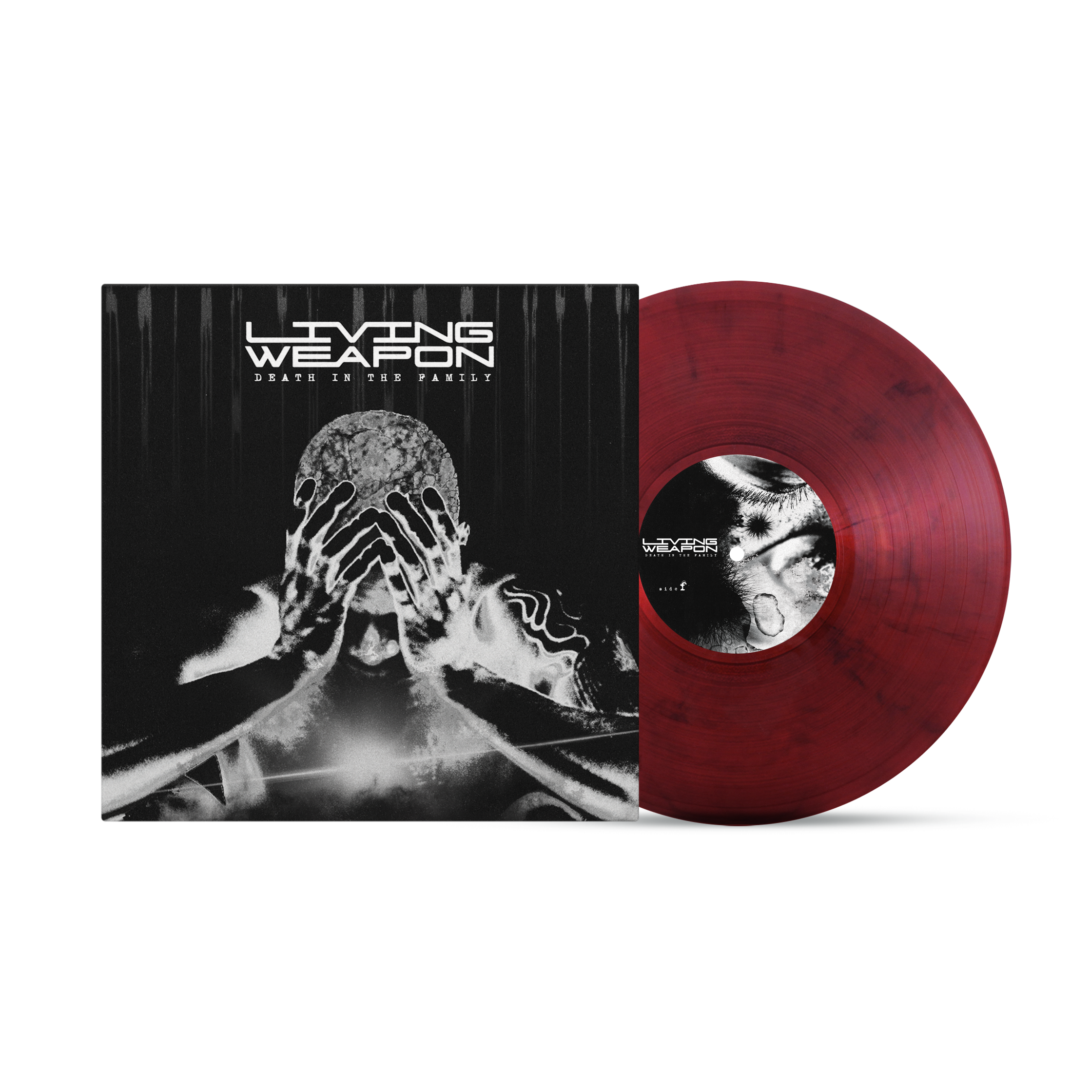 closed-casket-living-weapon-death-in-the-family-lp-vinyle-violet image 3