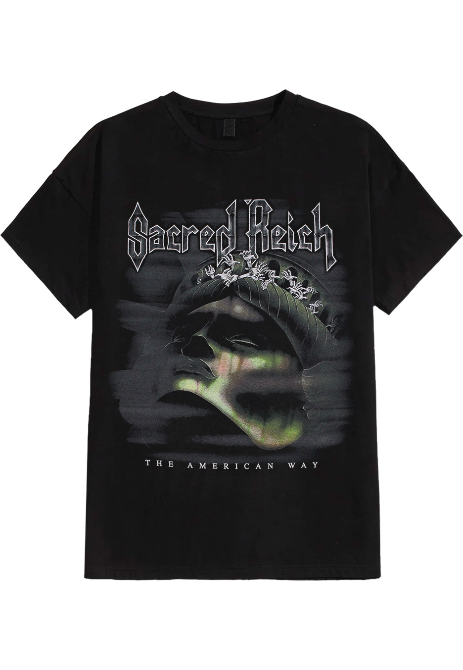 sacred-reich-the-american-way-t-shirt-noir-homme-thrash-metal image 1