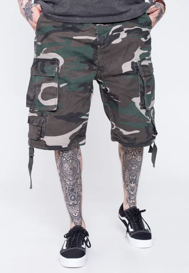 surplus-division-woodland-short-cargo-camouflage-homme image 1