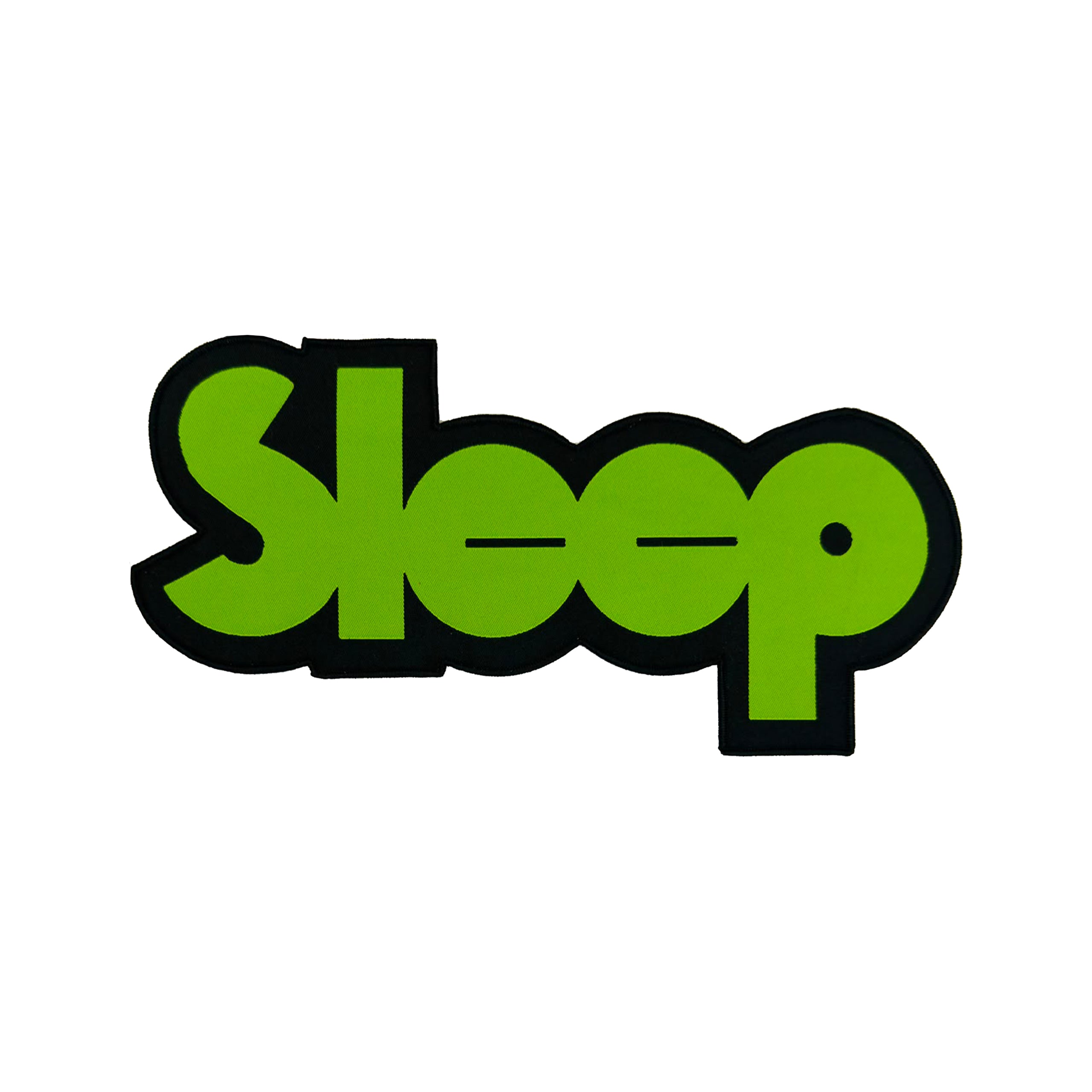 sleep-logo-patch-tiss-surdimensionn-bordure-noire image 2