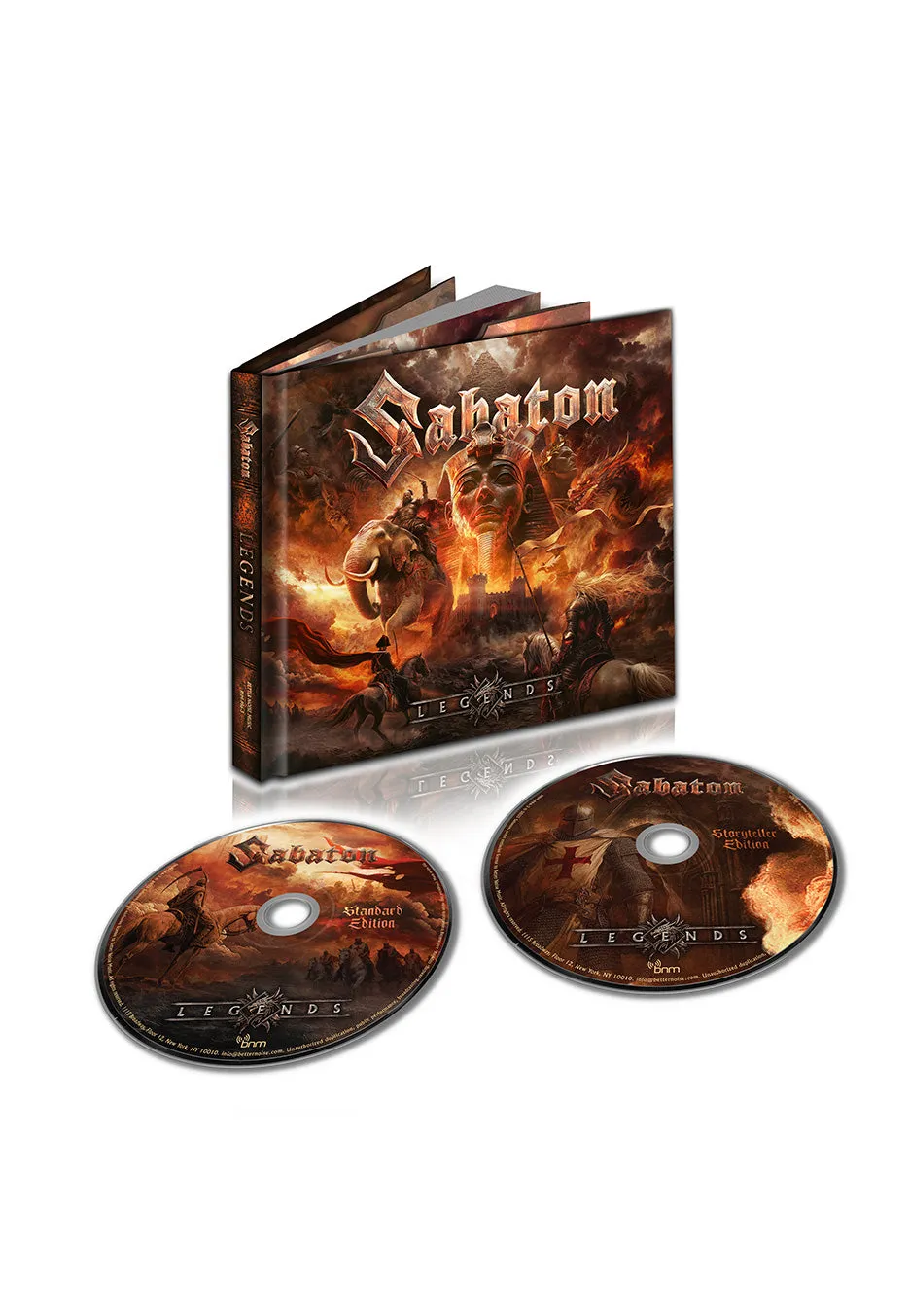 sabaton-legends-storyteller-double-cd-digipak-power-metal image 1