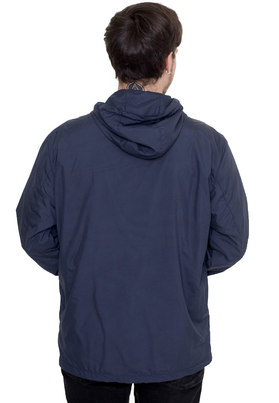 urban-classics-basic-pull-over-darkblue-veste-bleu-fonc image 3