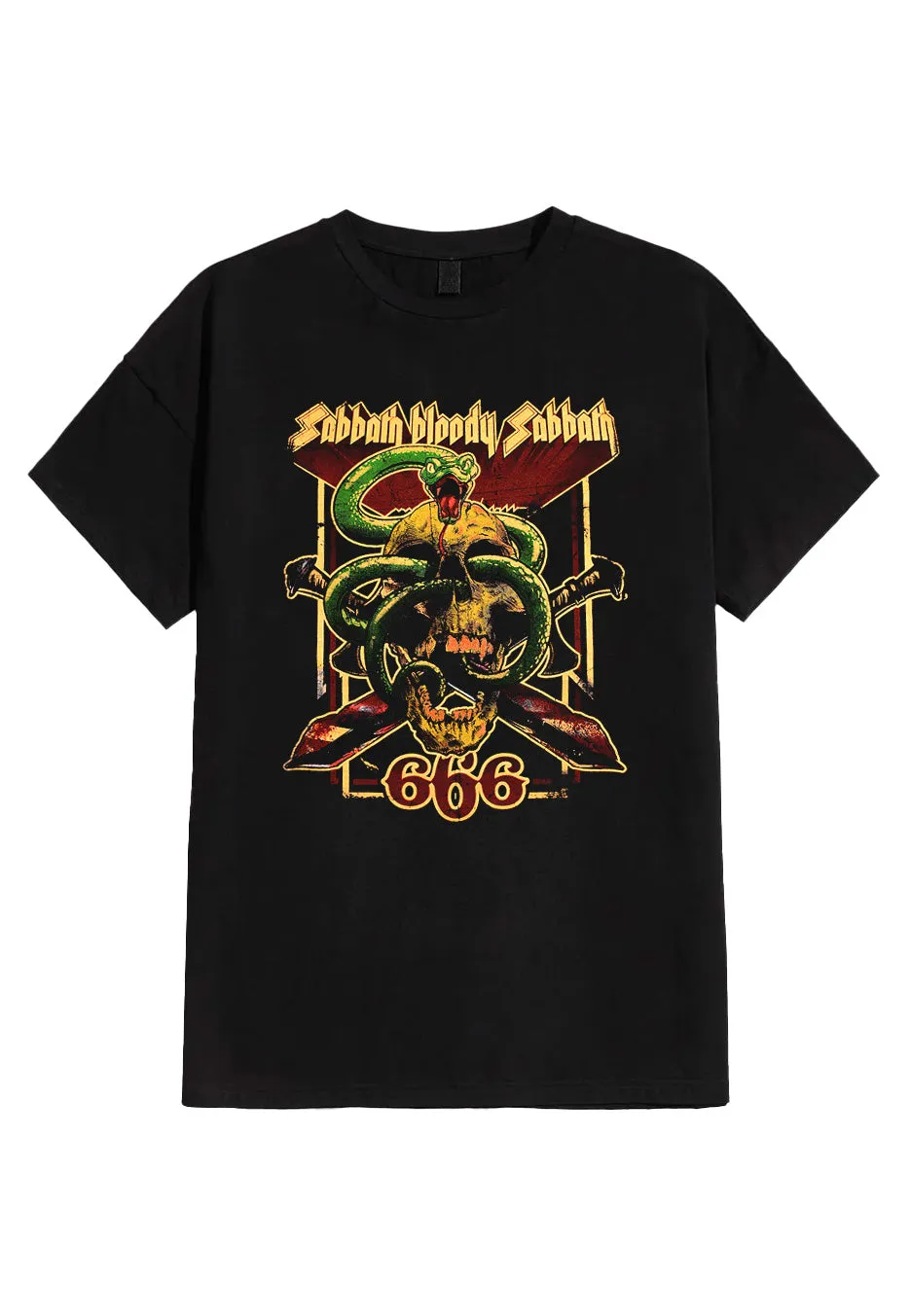 black-sabbath-bloody-sabbath-666-t-shirt-noir image 1