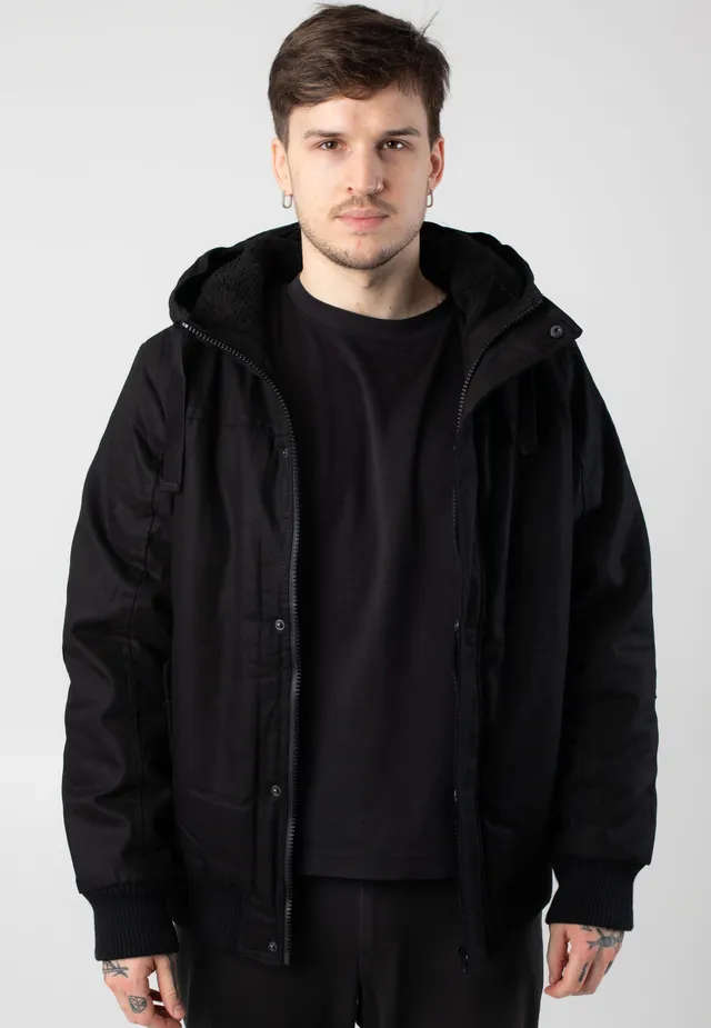brandit-essential-black-veste-noire-homme-streetwear-hiver image 1