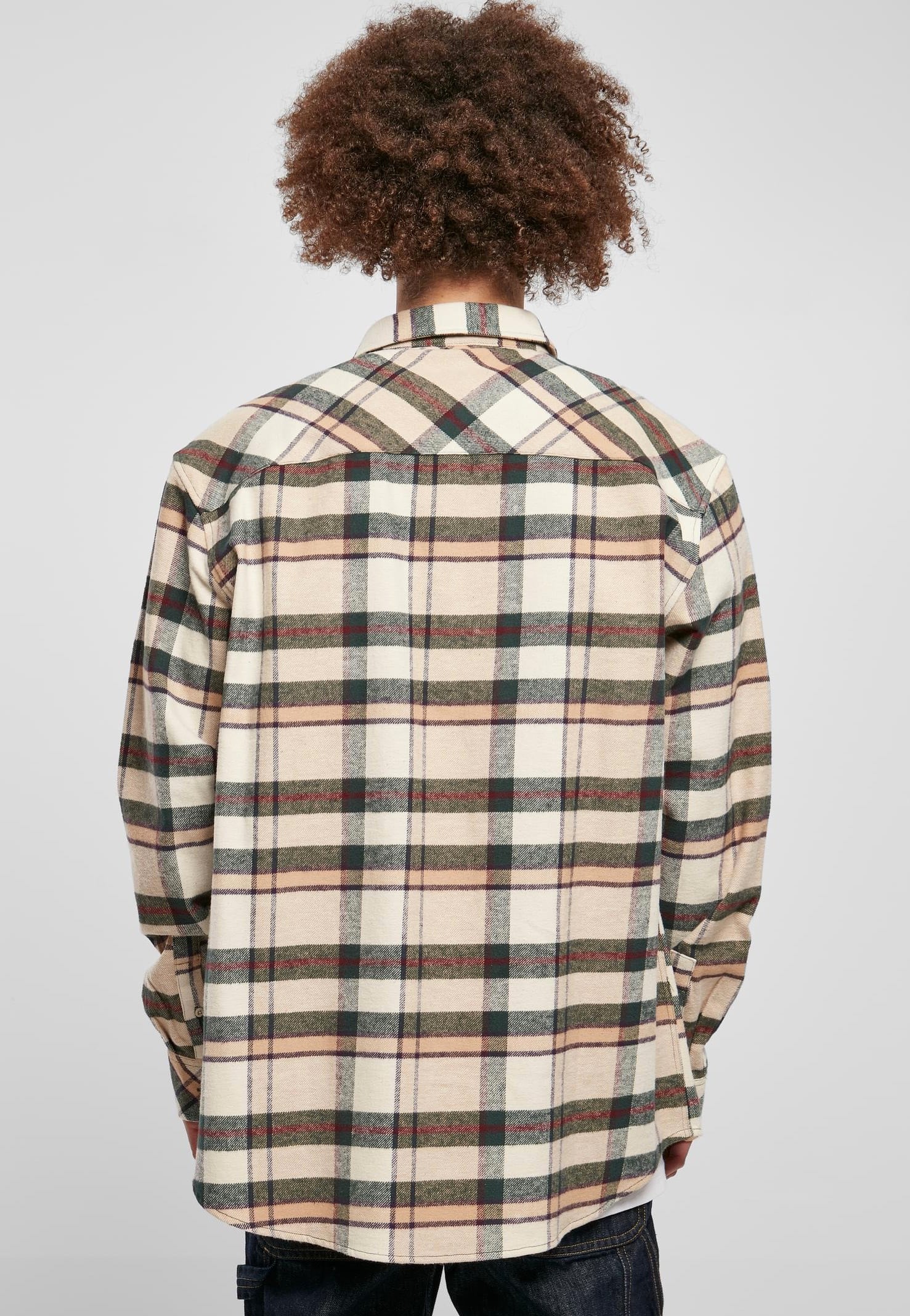 urban-classics-checked-mountain-chemise-carreaux-vert-s image 4