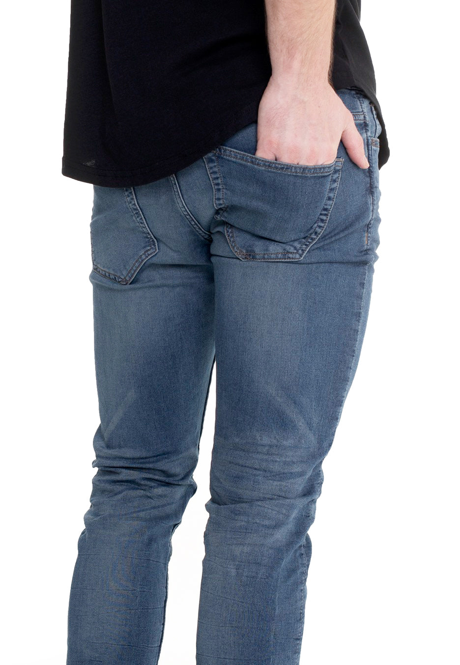 only-sons-loom-jean-slim-bleu-denim-life-blue image 6