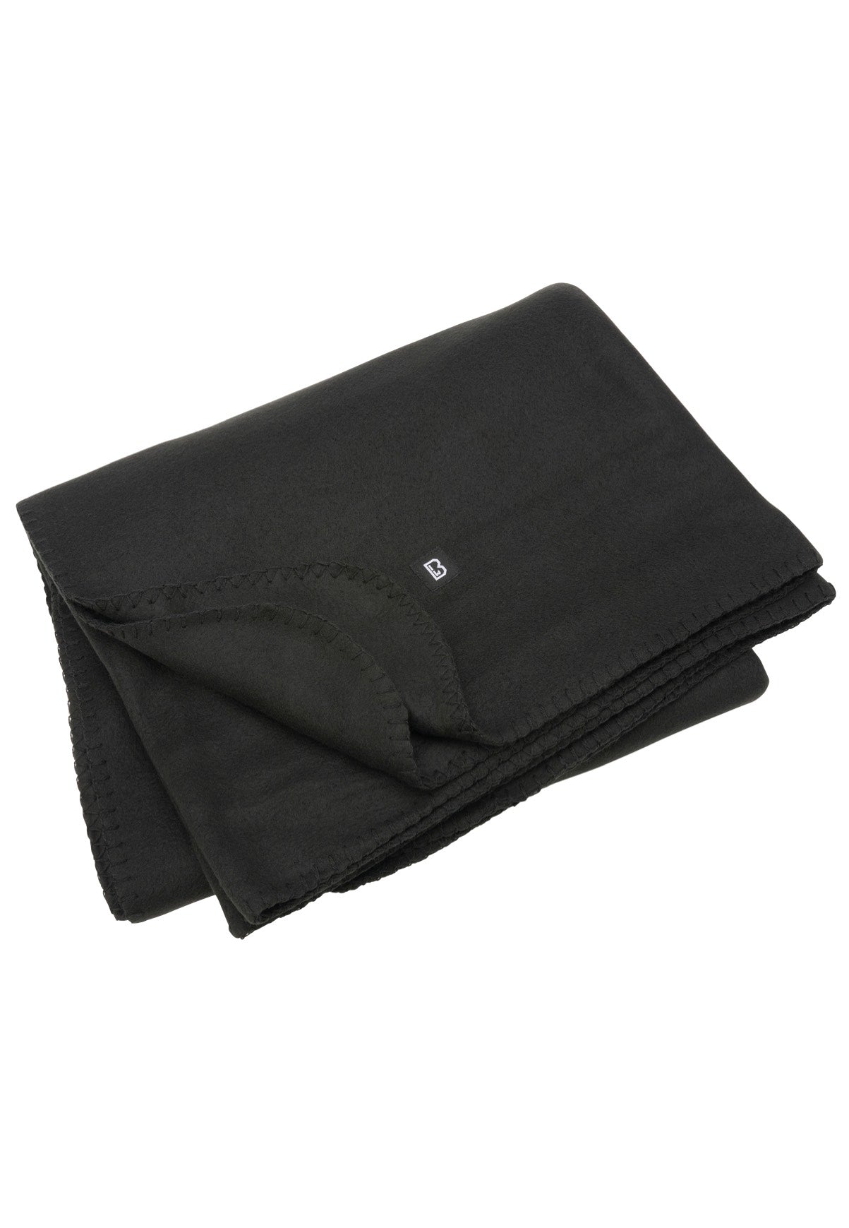 brandit-fleecedecke-black-couverture-polaire-noire-taille-unique image 2