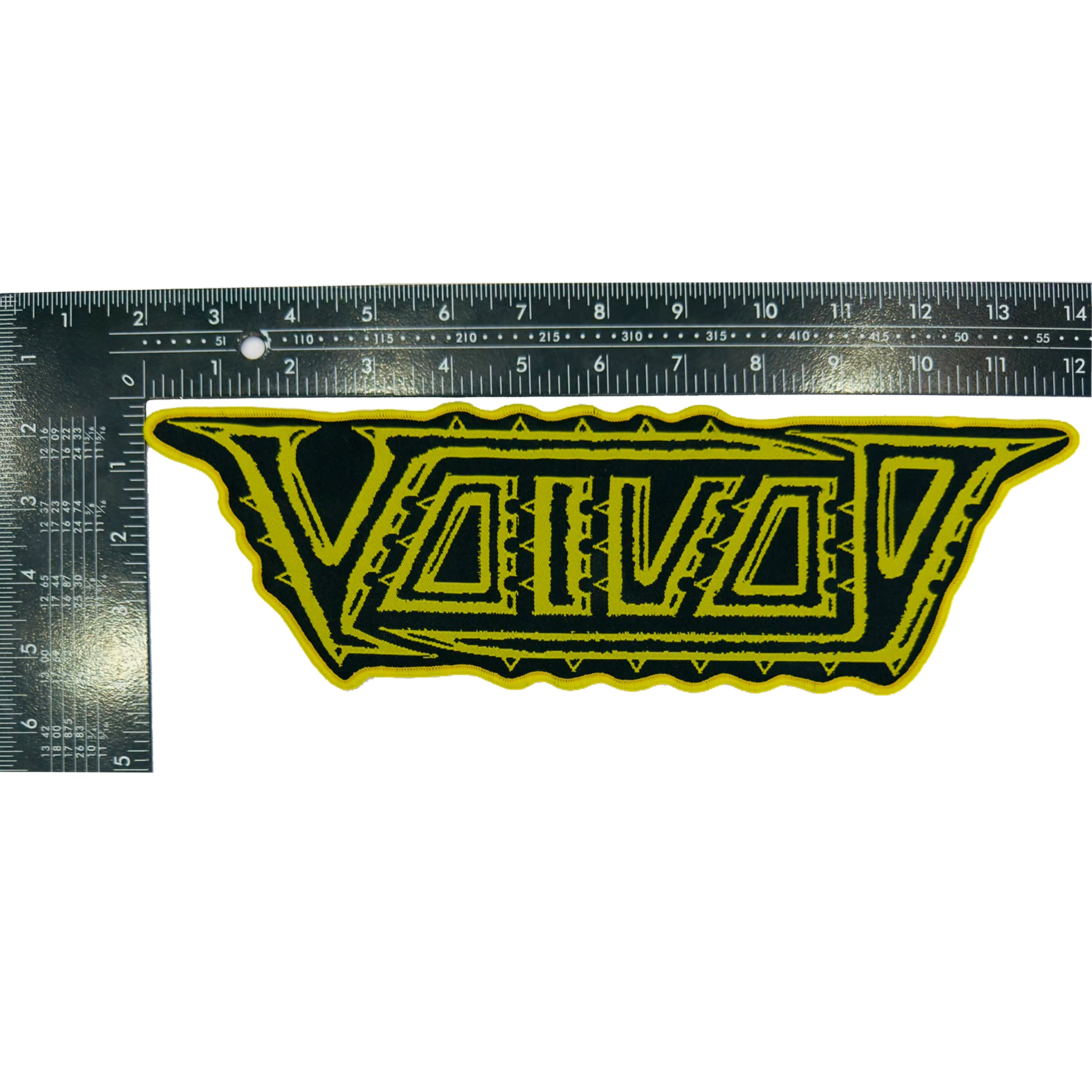 voivod-logo-cusson-tiss-oversized-bordure-noire-30-cm image 5