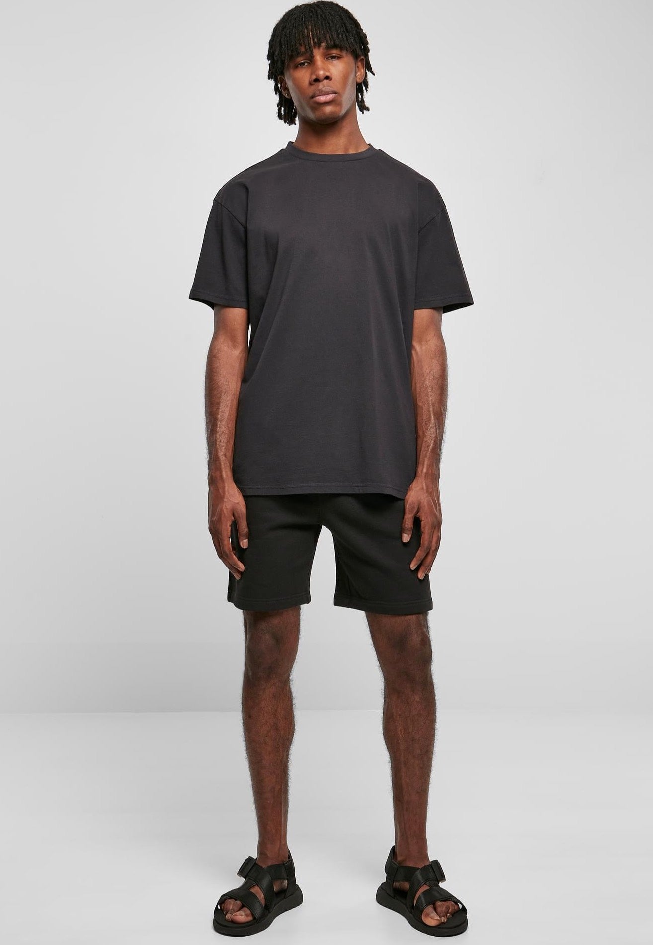 urban-classics-heavy-oversized-t-shirt-noir-garment-dye image 2