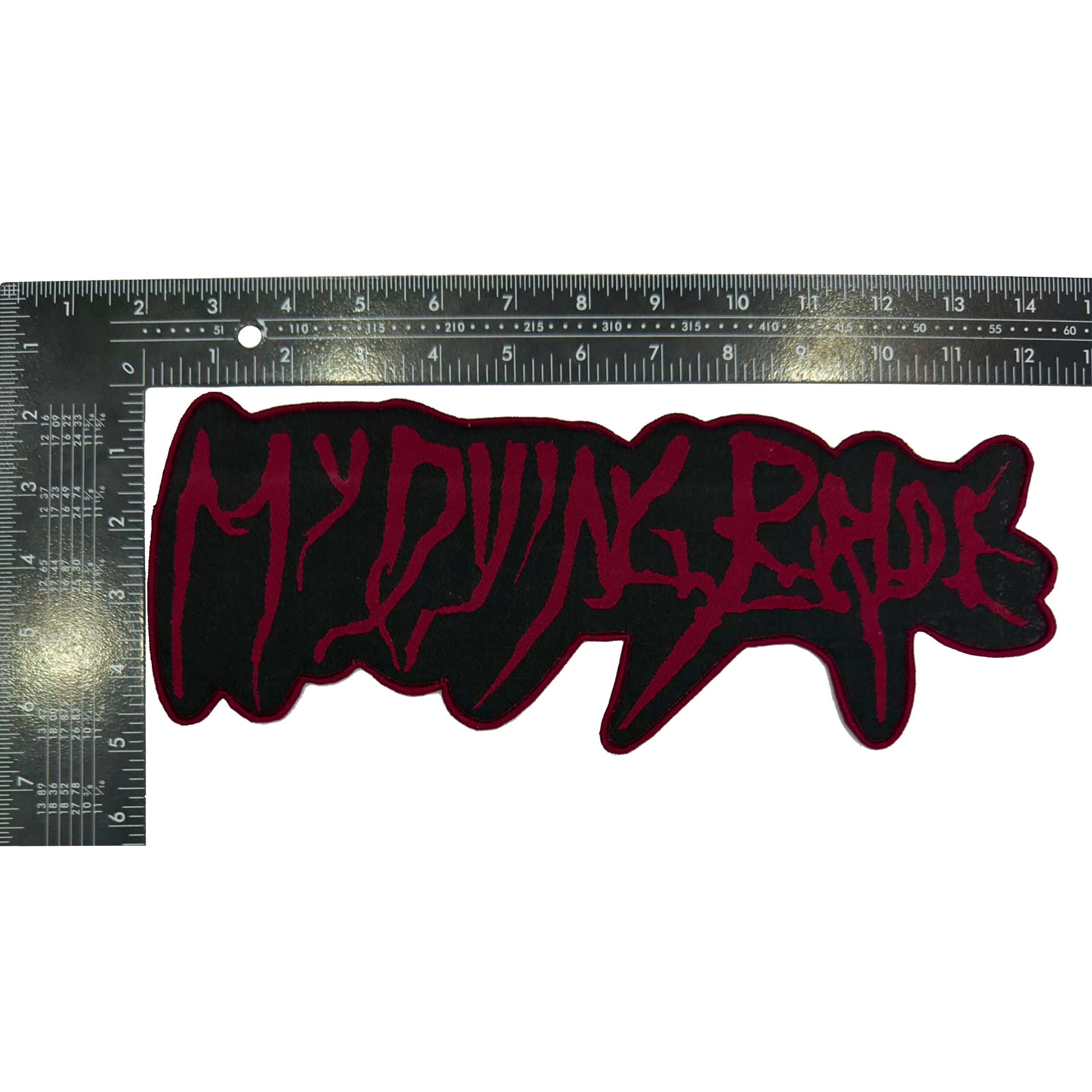 my-dying-bride-logo-patch-tiss-oversize-bordure-noire image 5