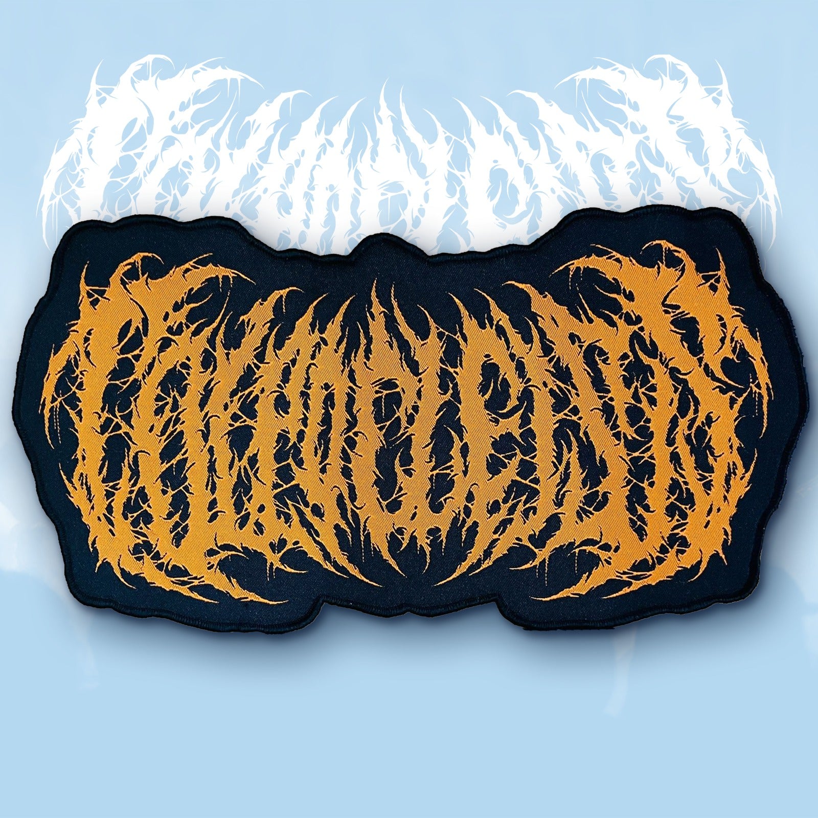 colpocleisis-logo-patch-tiss-oversize-contour-noir image 2