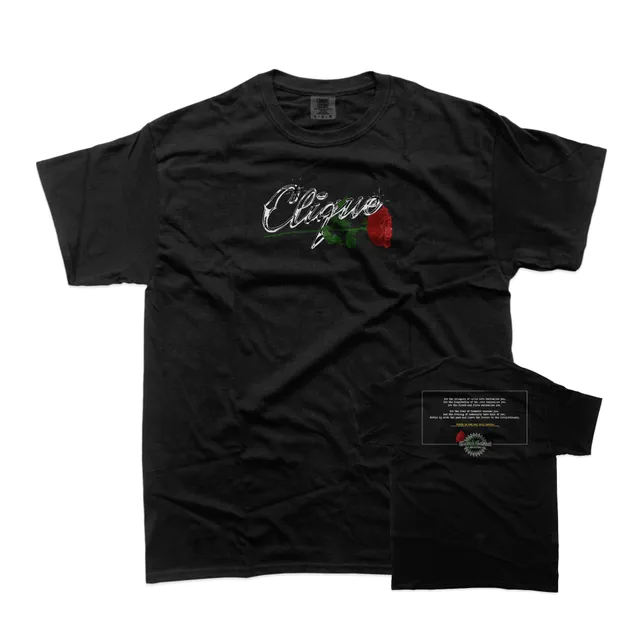 clique-manifesto-t-shirt-coton-noir image 1
