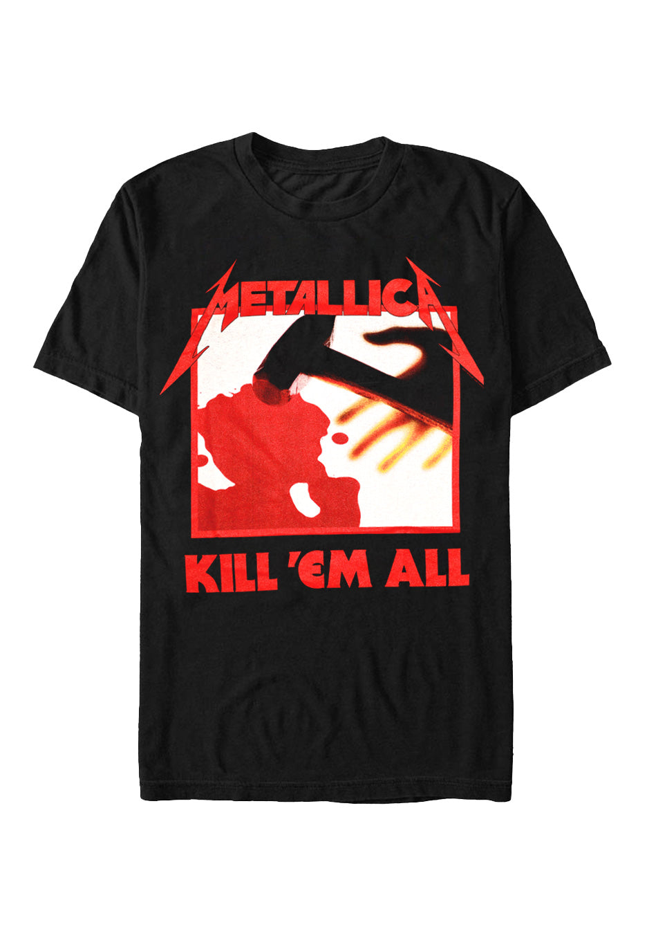 metallica-kill-em-all-tracks-t-shirt-noir-homme-thrash-metal image 1