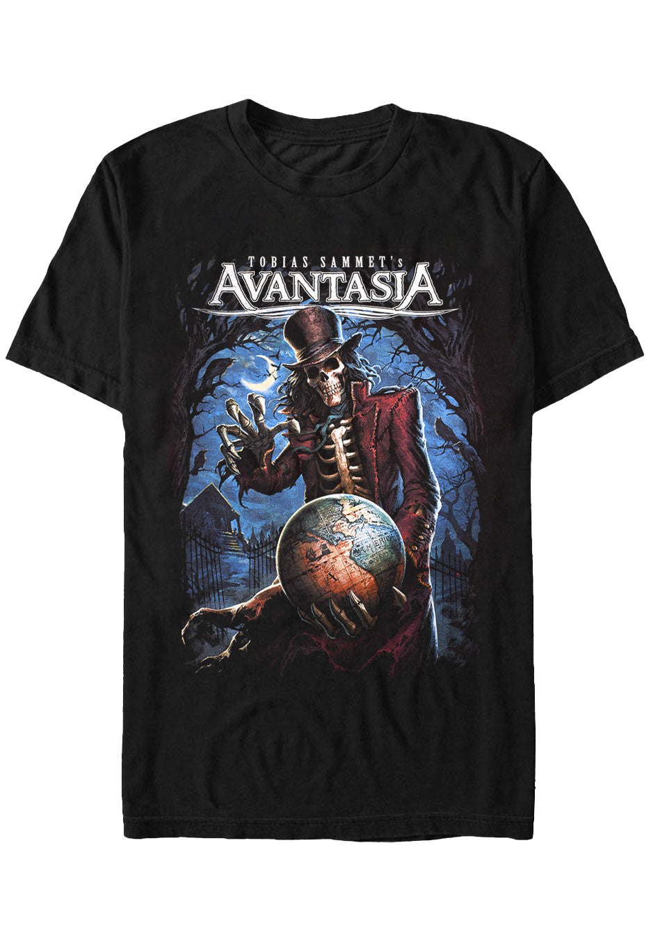 avantasia-mascot-tour-2019-t-shirt-noir-power-metal-homme image 1