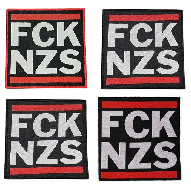 fck-nzs-cusson-tiss-patch-bord-blanc-small image 1