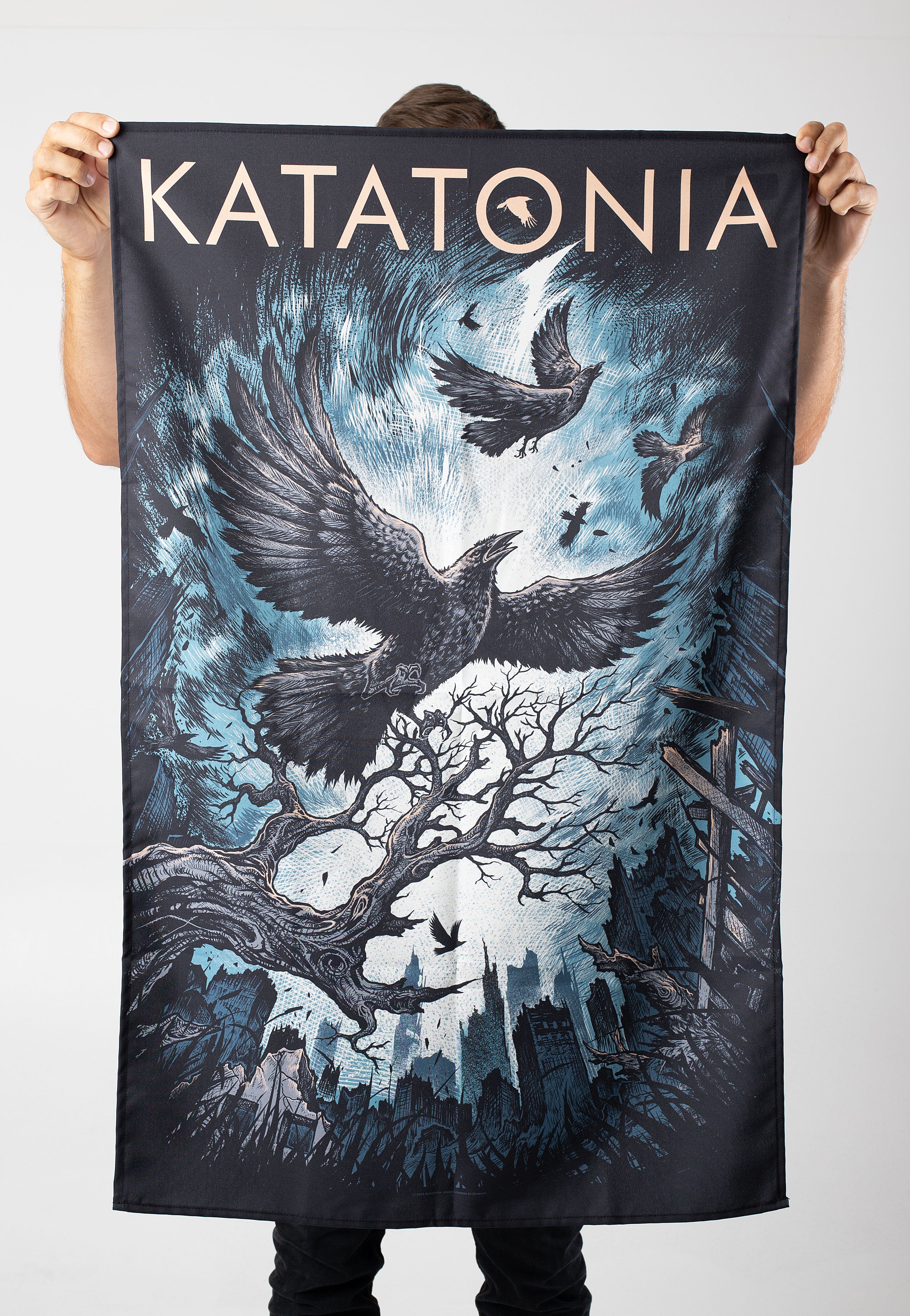 katatonia-uncover-the-skies-drapeau-multicolore image 2