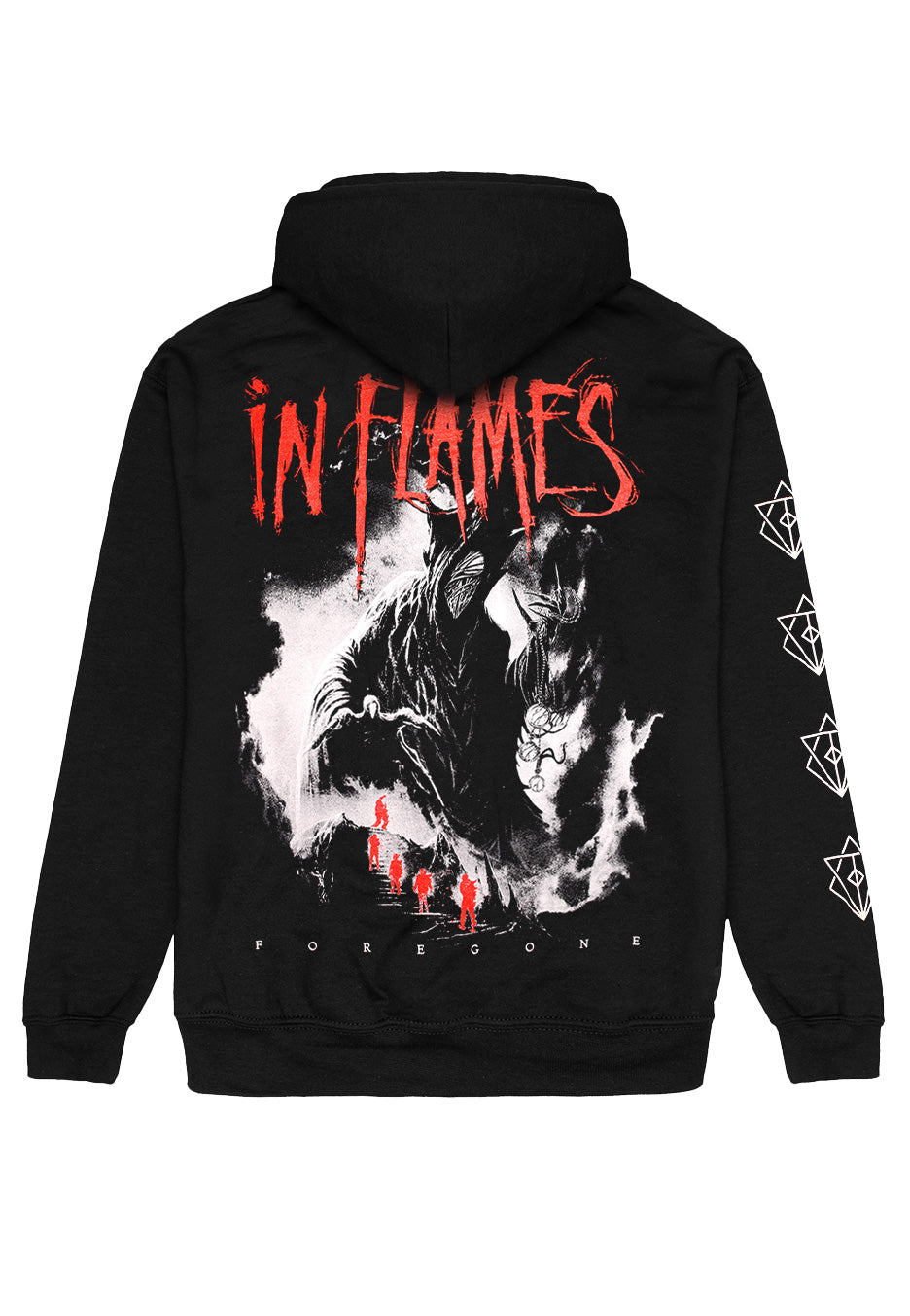 in-flames-foregone-hoodie-sweat-capuche-noir image 2