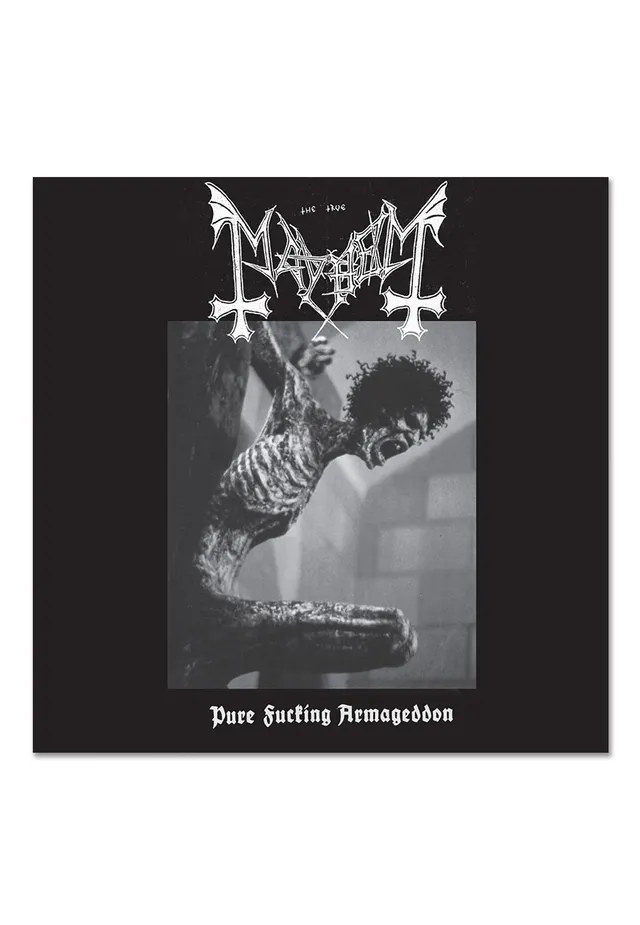 mayhem-pure-fucking-armageddon-cd-black-metal-demos image 1