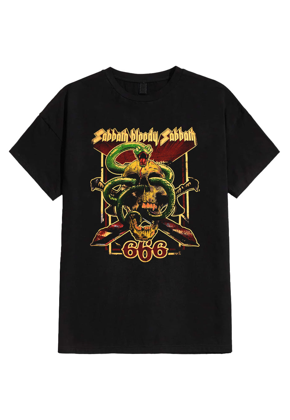 black-sabbath-bloody-sabbath-666-t-shirt-noir image 1