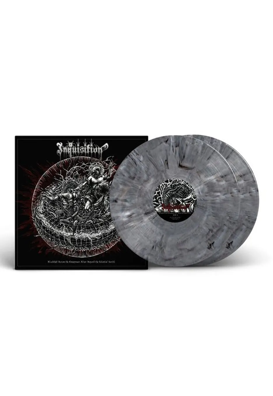 inquisition-bloodshed-across-the-empyrean-altar-vinyle-gris-marbr image 1