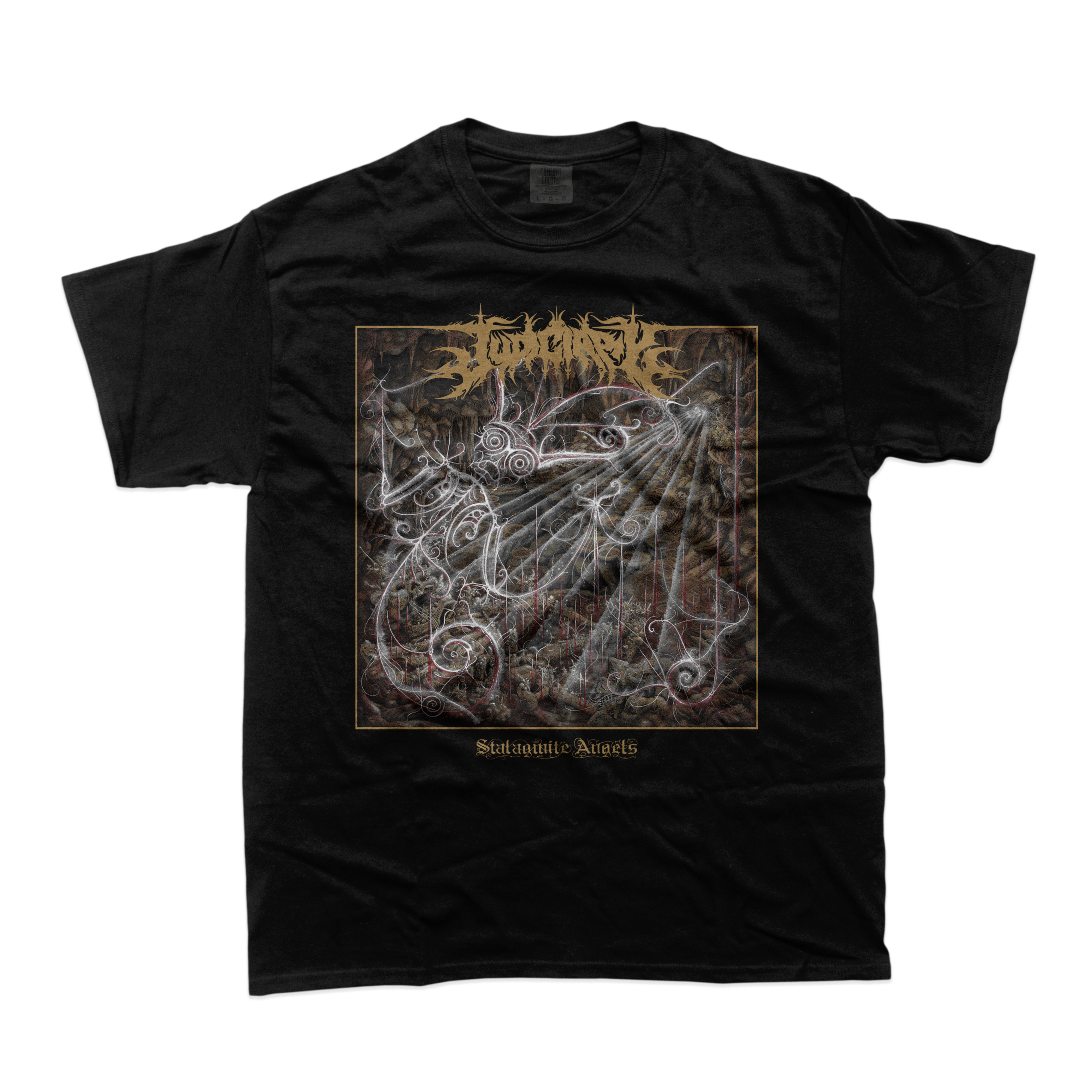 judiciary-stalagmite-angels-cover-t-shirt-noir-coton image 2