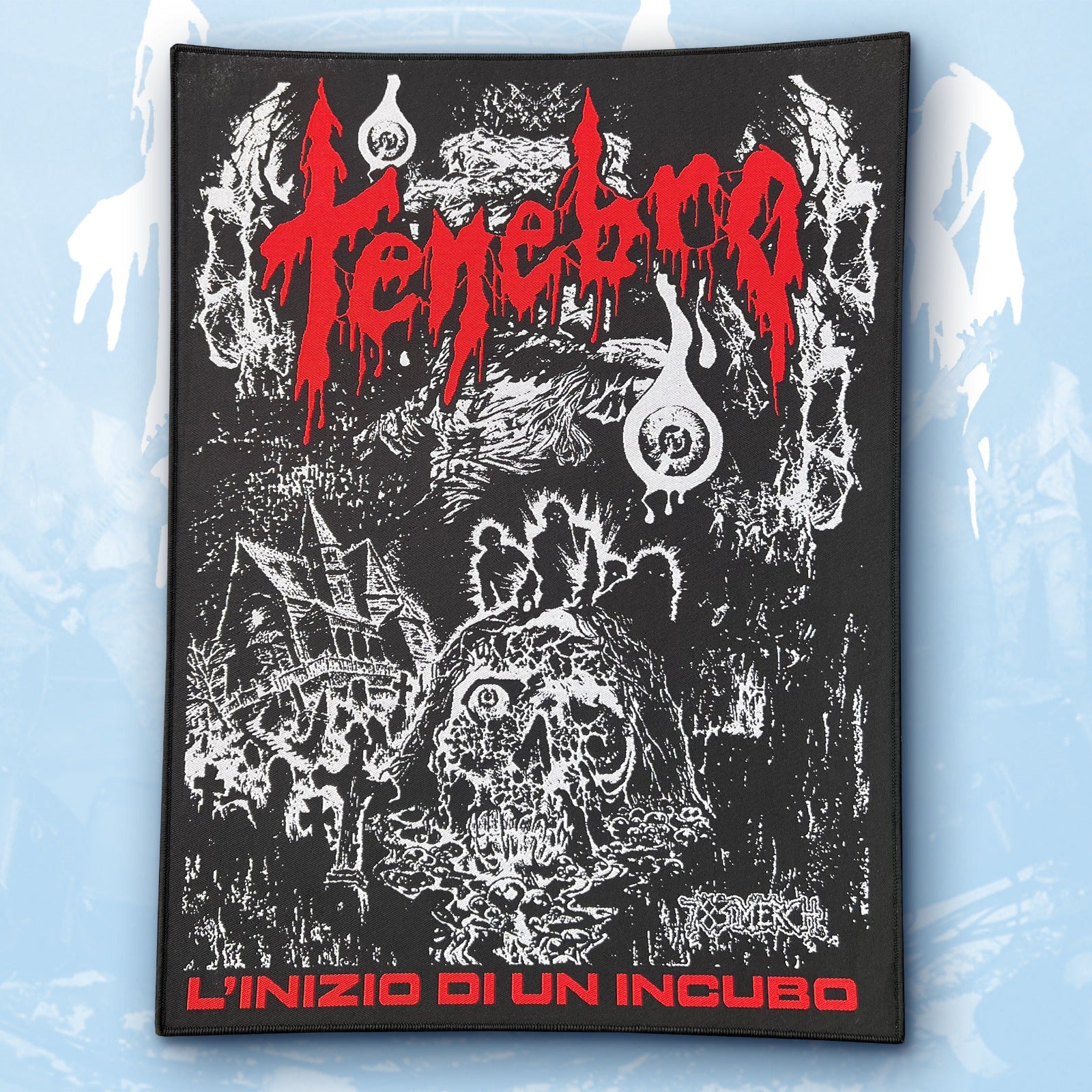 tenebro-l-inizio-di-un-incubo-backpatch-tiss-bordure-noire image 2