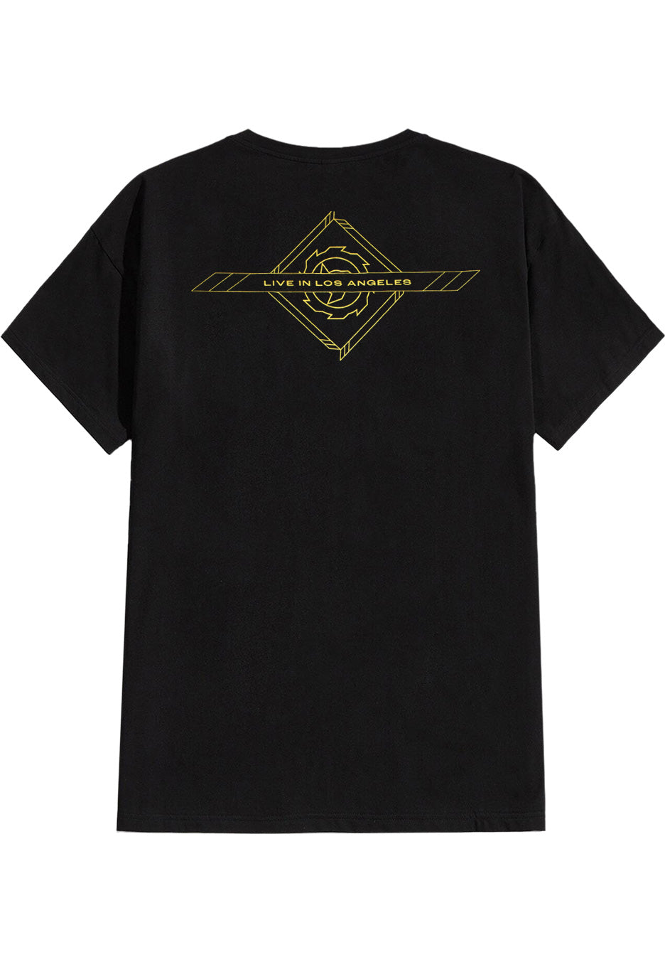 jinjer-live-in-los-angeles-t-shirt-homme-noir image 2