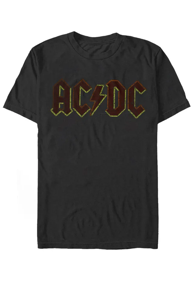 ac-dc-logo-charcoal-t-shirt-gris-hard-rock image 1