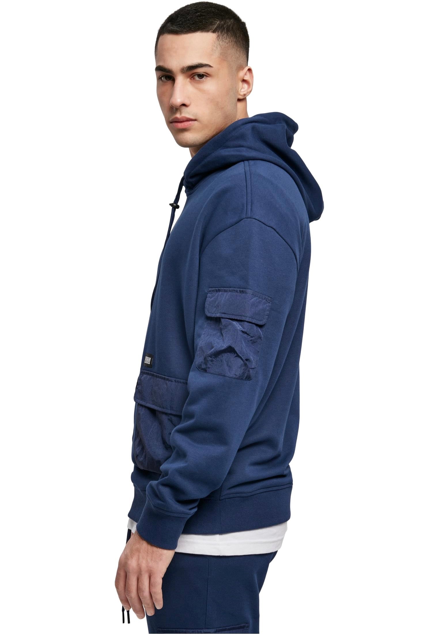 urban-classics-commuter-darkblue-hoodie-bleu-homme image 7