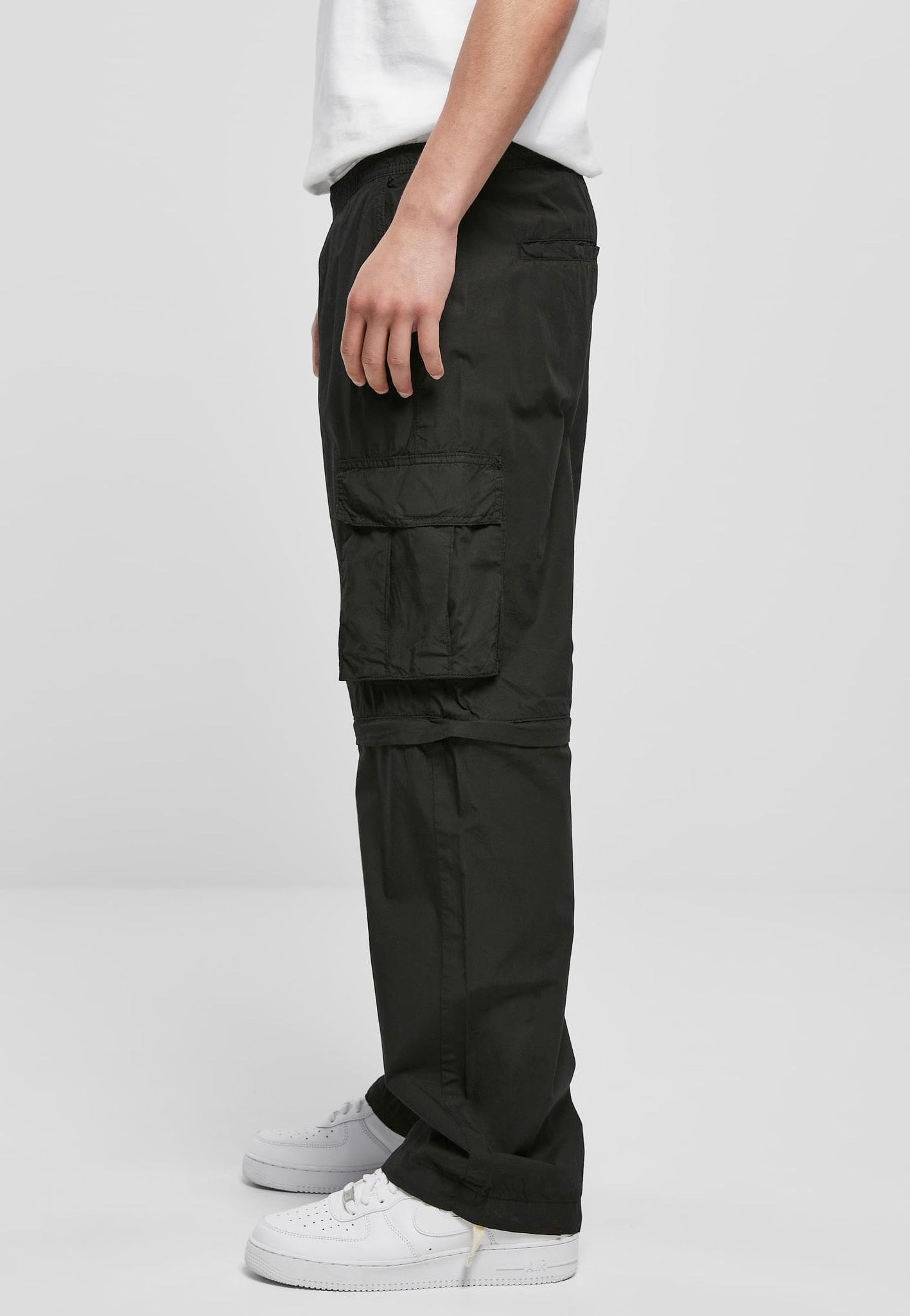 urban-classics-zip-away-black-pantalon-cargo-noir image 4