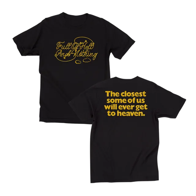 closed-casket-activities-full-of-hell-nothing-heaven-t-shirt-l image 1