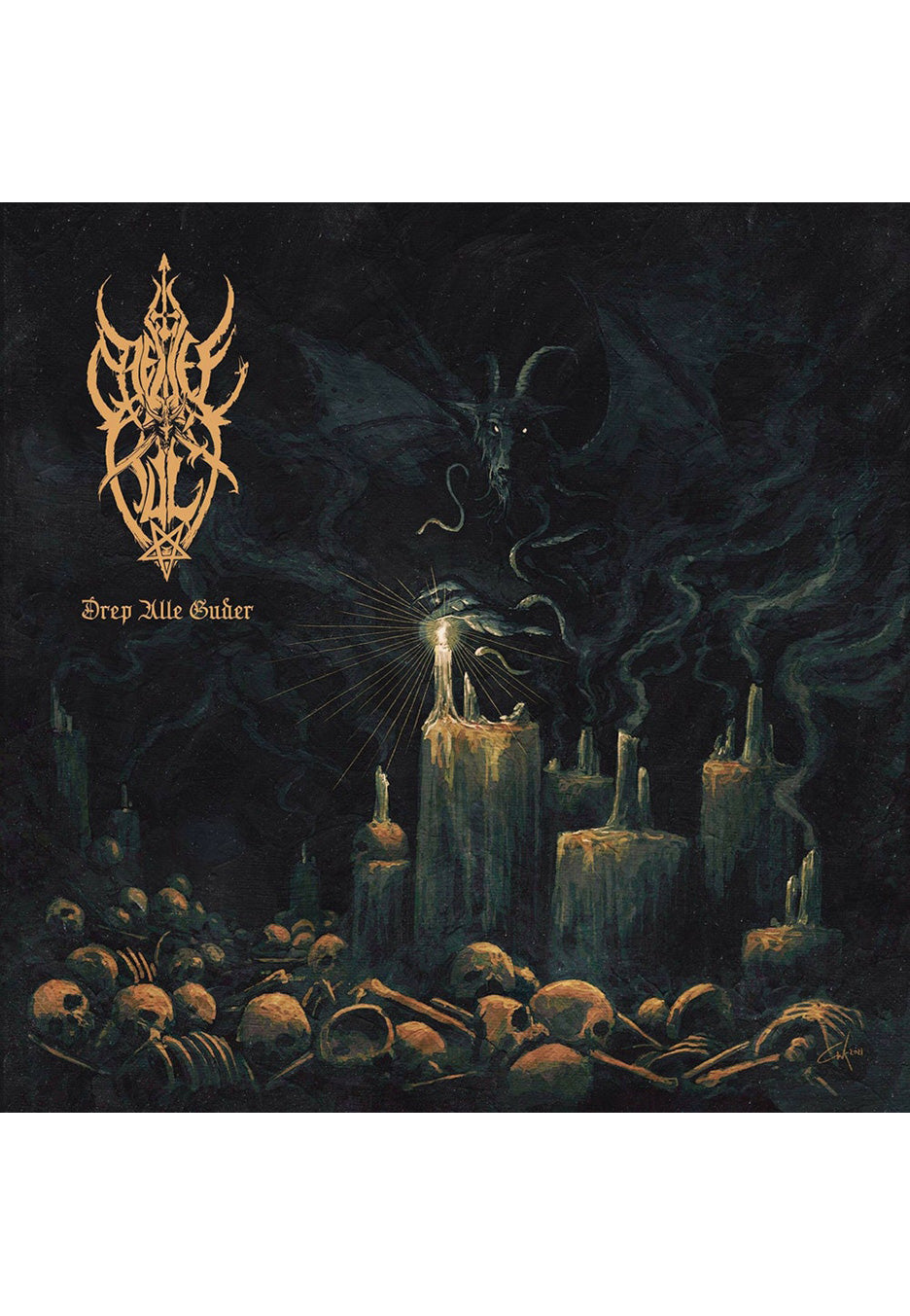 djevelkult-drep-alle-guder-lp-vinyle-black-metal image 2