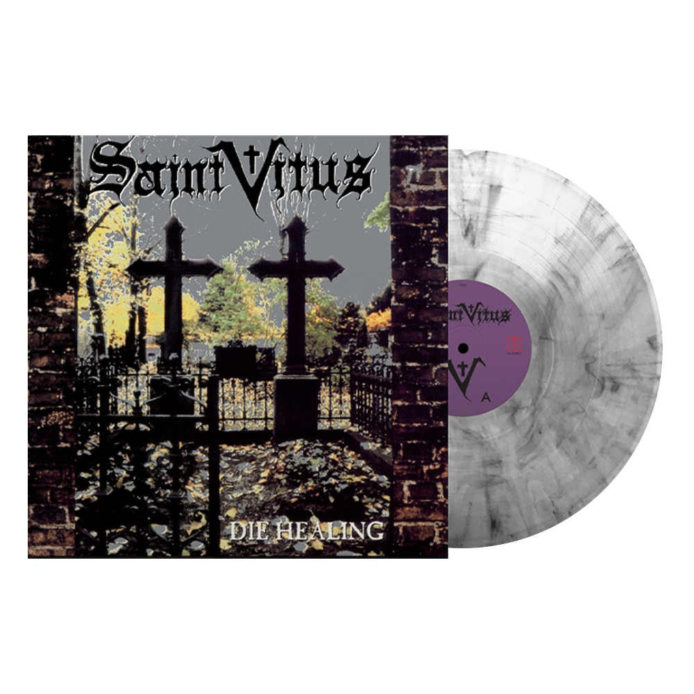 saint-vitus-die-healing-lp-vinyle-blanc-marbr-trifold-limit-500 image 1
