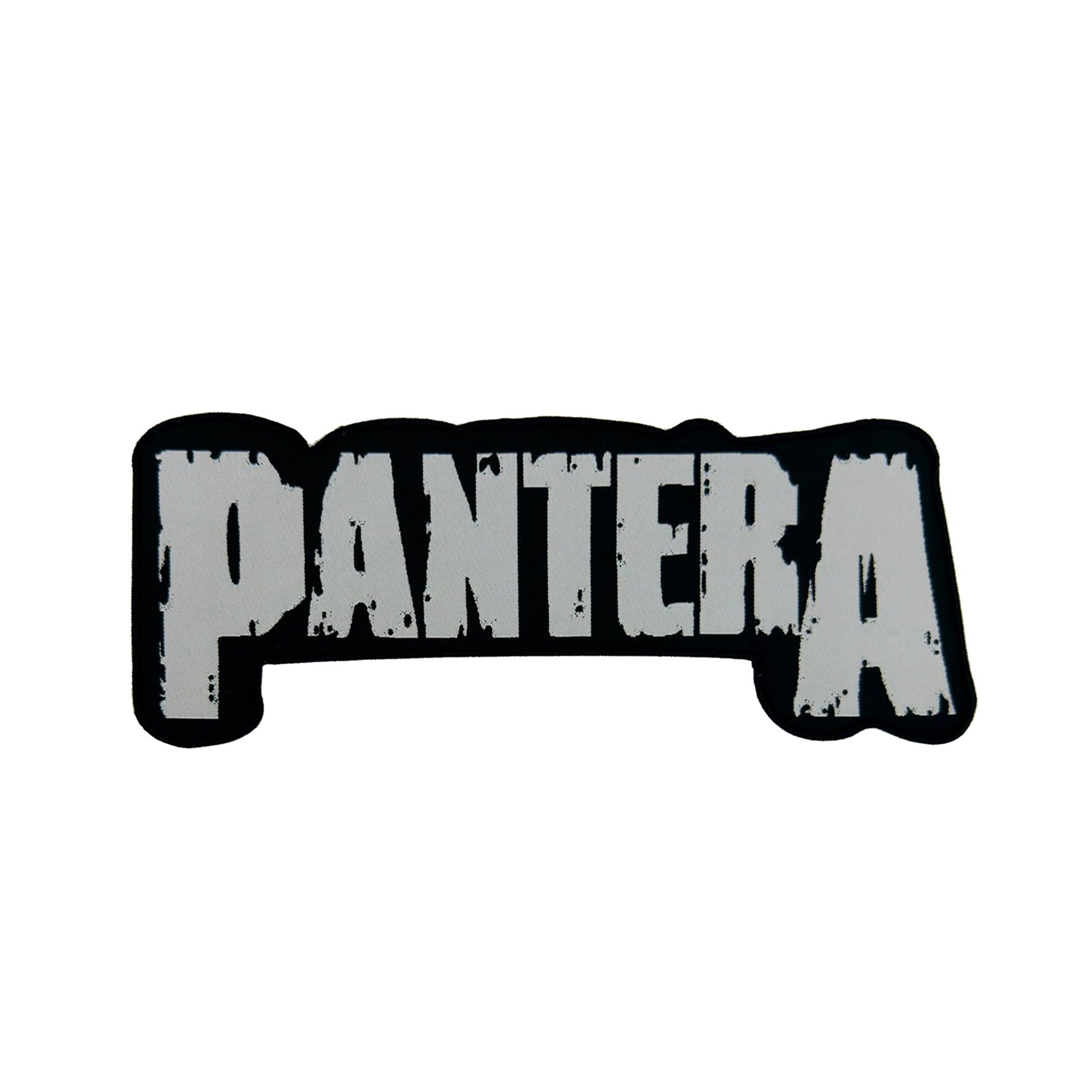 pantera-logo-patch-tiss-oversize-bord-noir image 2