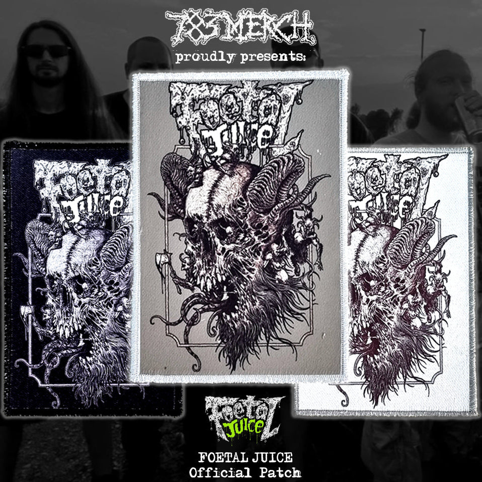 foetal-juice-antagonistic-bastard-patch-kaki-bordure-blanche image 1