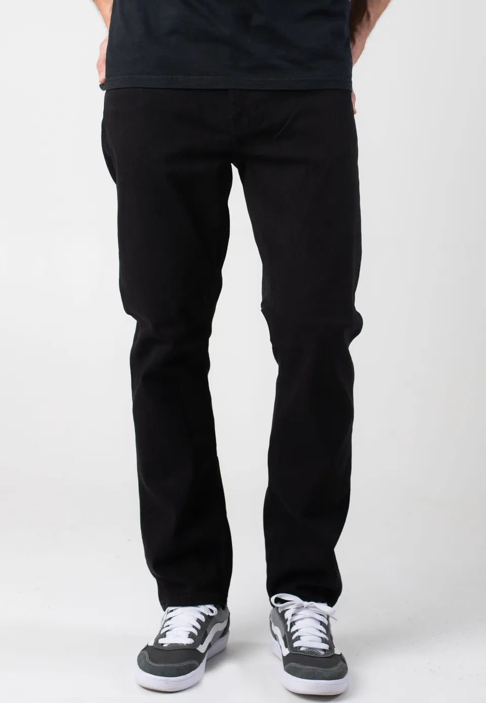 only-sons-weft-reg-jean-black-denim-w32-l32 image 1
